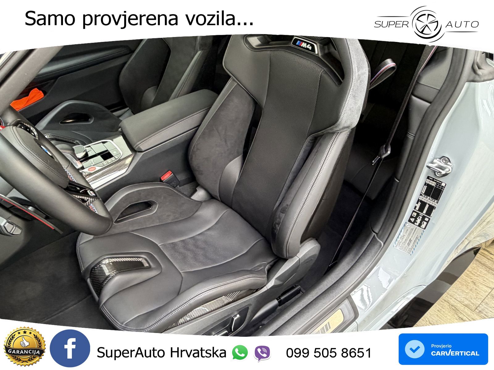 BMW M4 Competition 3.0 (530 KS) xDrive Steptronic LED+GR SJED+ACC