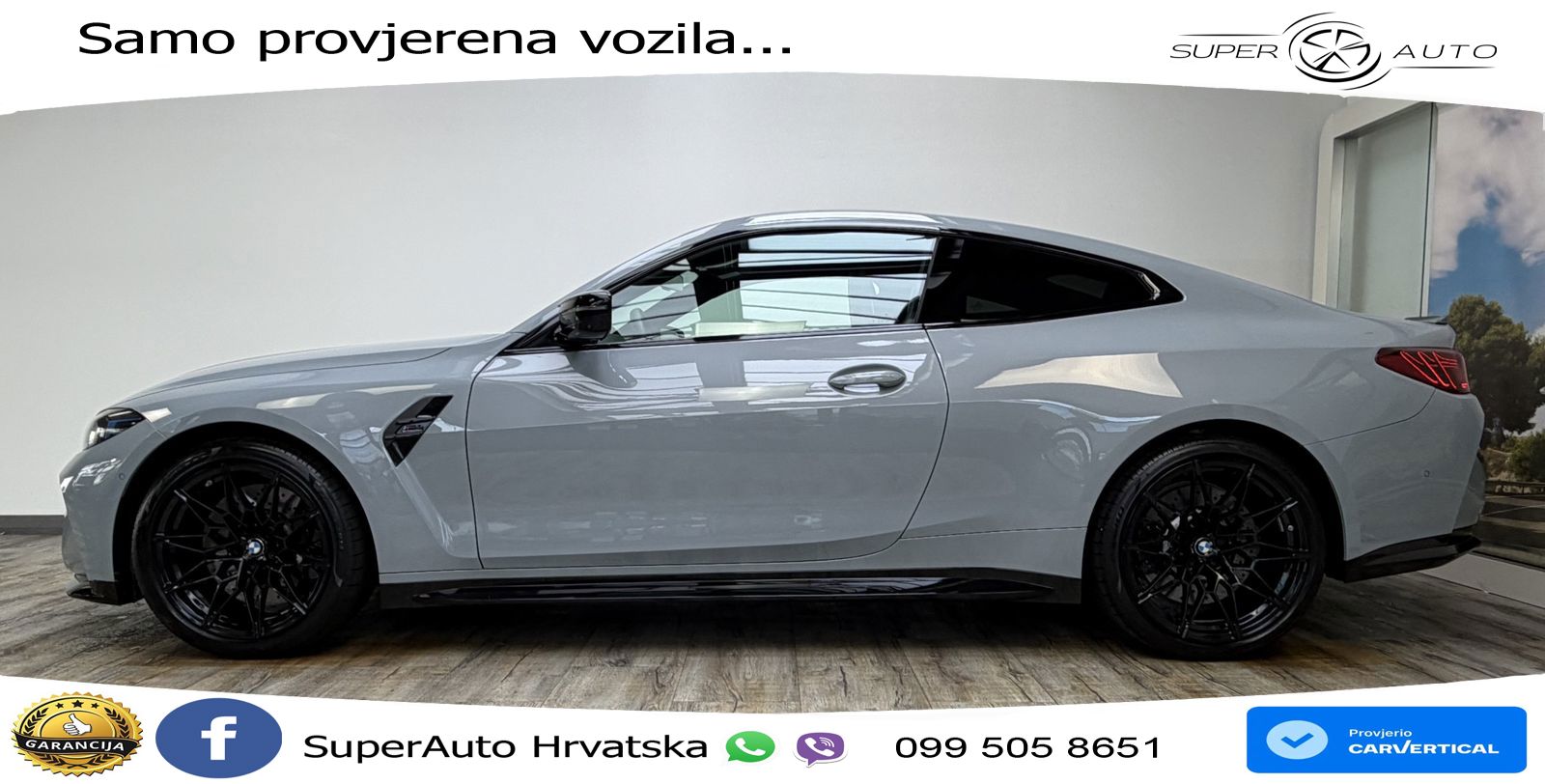 BMW M4 Competition 3.0 (530 KS) xDrive Steptronic LED+GR SJED+ACC