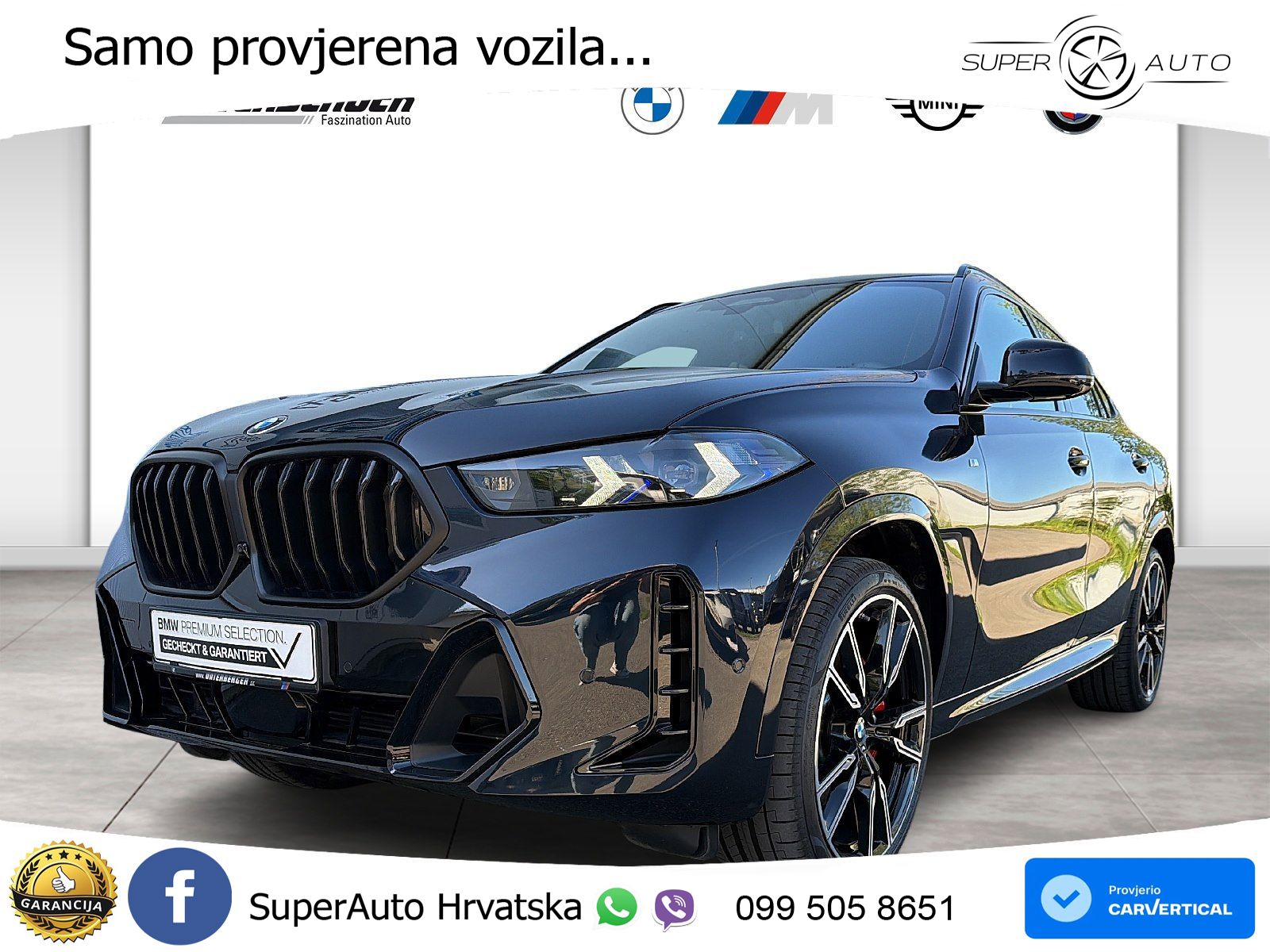 BMW X6 40d (352 KS) xDrive Steptronic M Sport LED+GR SJED+ACC