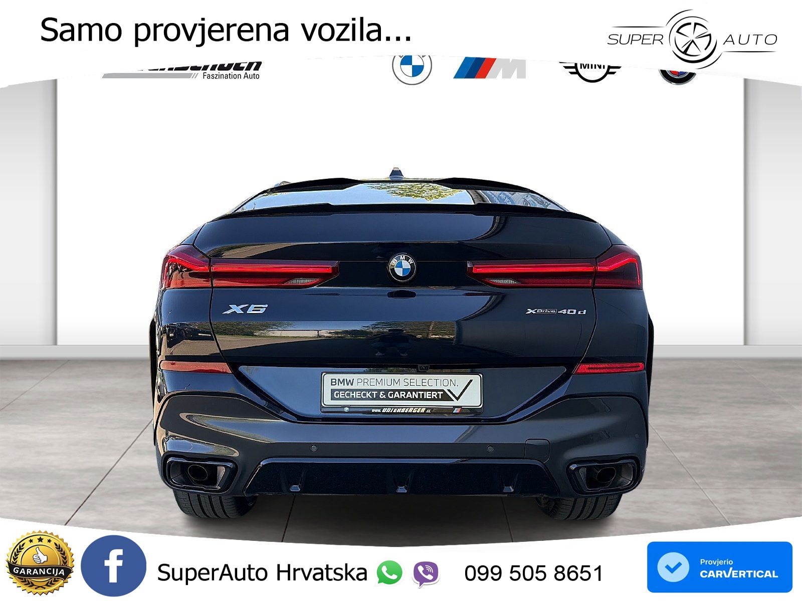 BMW X6 40d (352 KS) xDrive Steptronic M Sport LED+GR SJED+ACC