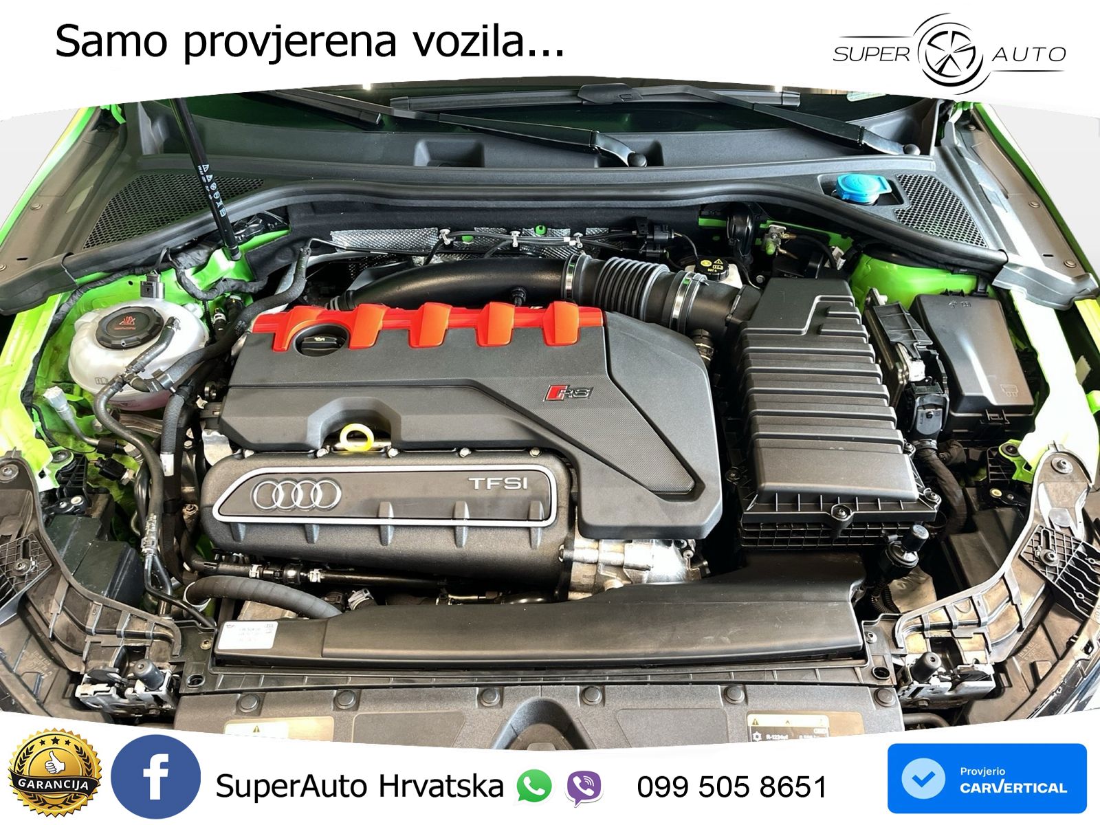Audi RS3 Sedan 2.5 TFSI (400 KS) quattro S tronic LED+GR SJED+ACC