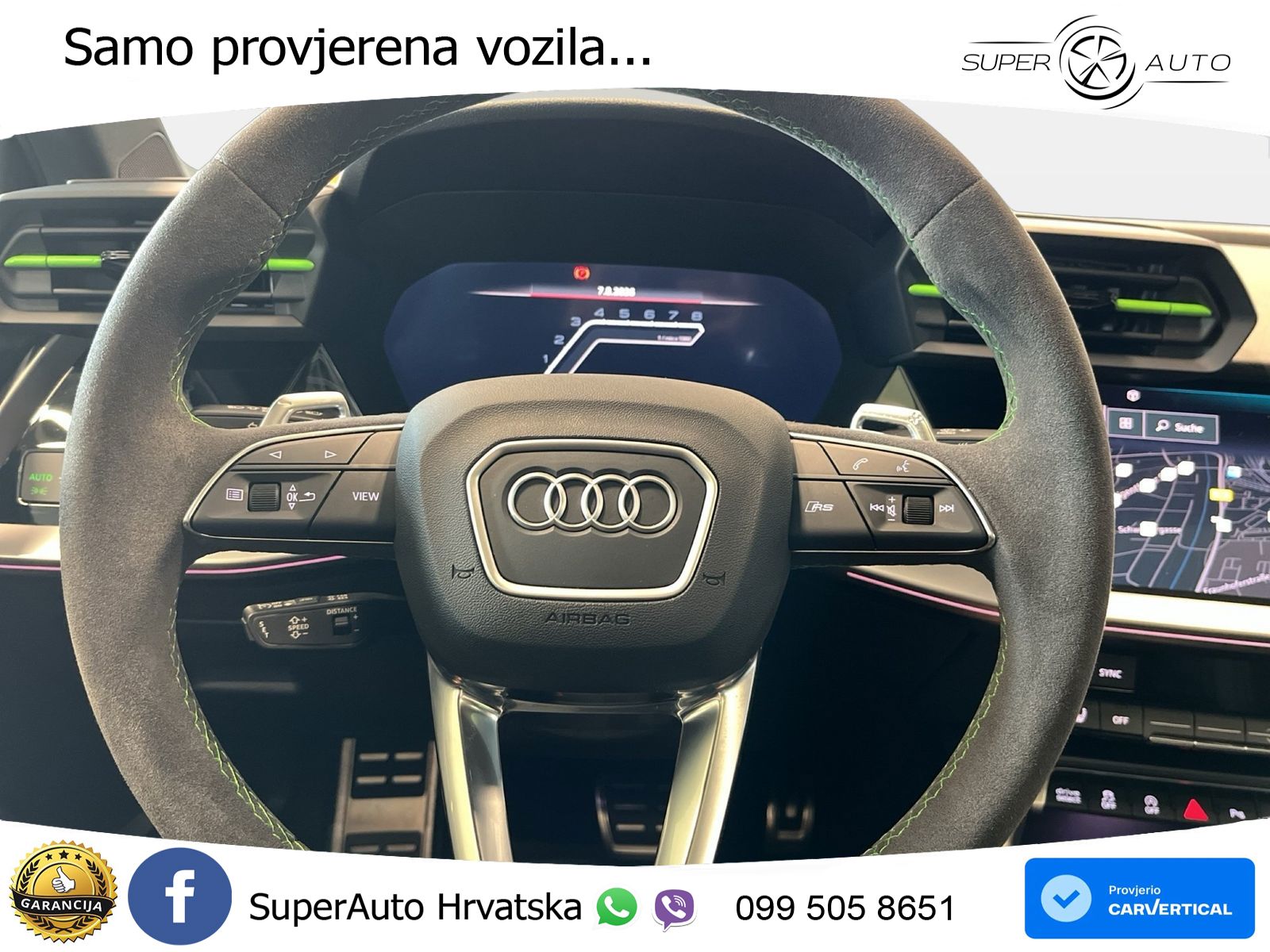 Audi RS3 Sedan 2.5 TFSI (400 KS) quattro S tronic LED+GR SJED+ACC