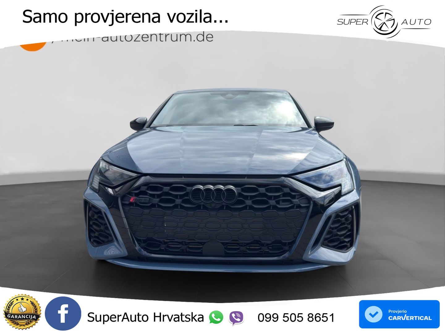 Audi RS3 Sportback 2.5 TFSI (400 KS) quattro S tronic LED+GR SJED+ACC