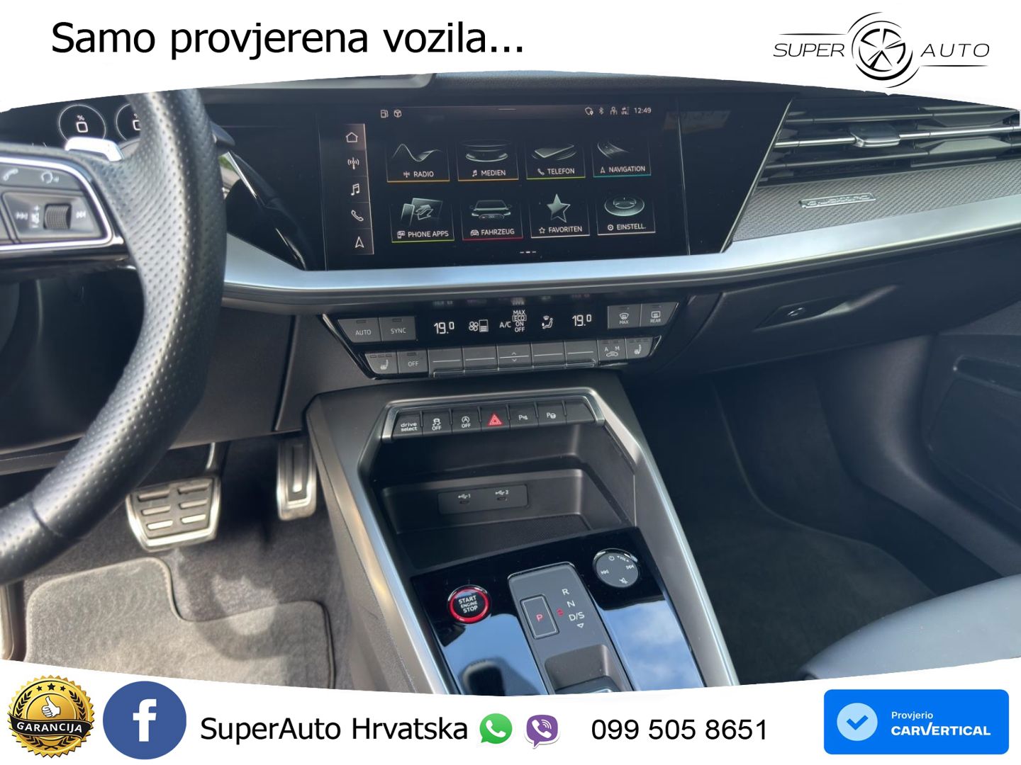 Audi RS3 Sportback 2.5 TFSI (400 KS) quattro S tronic LED+GR SJED+ACC