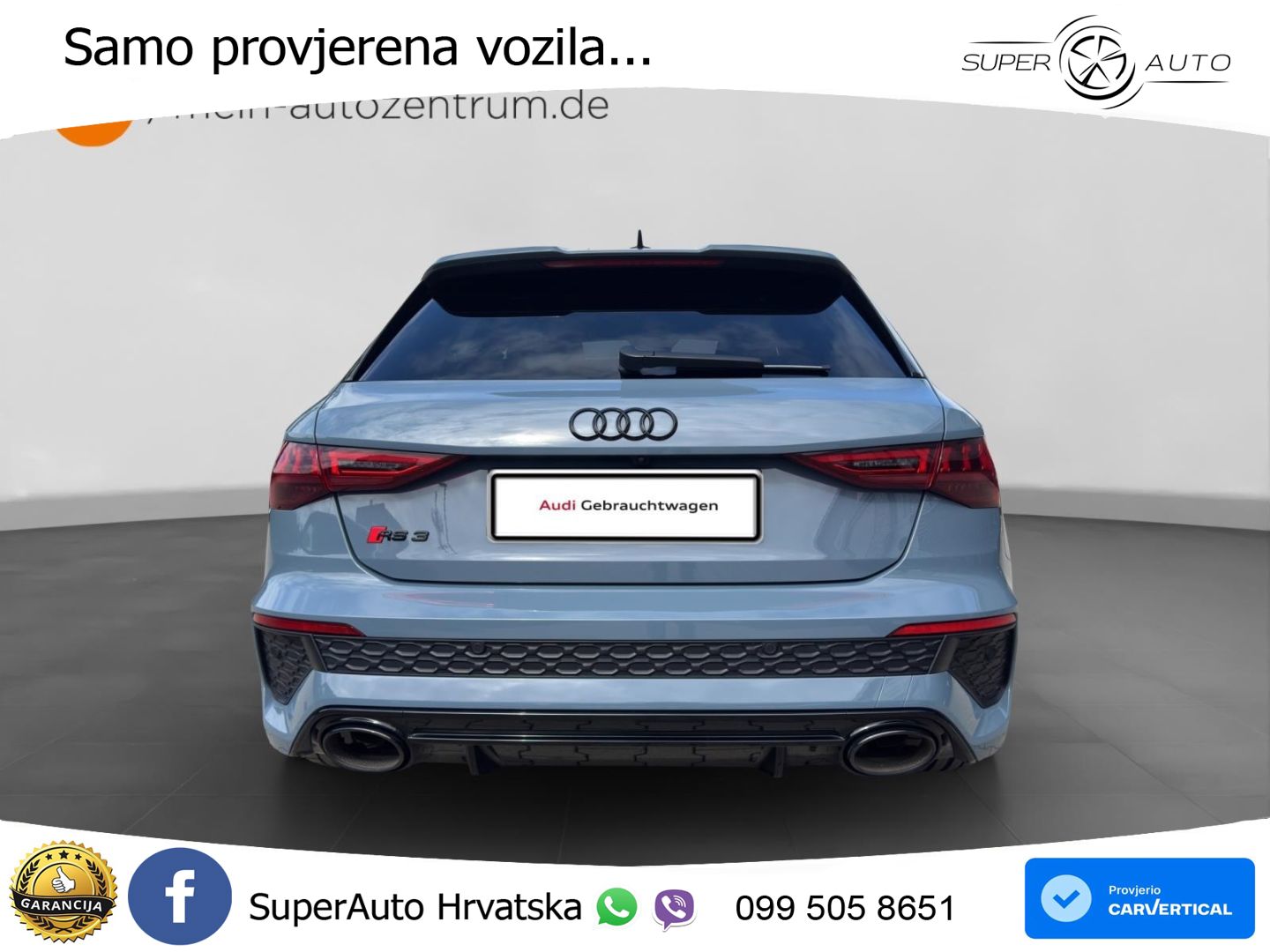 Audi RS3 Sportback 2.5 TFSI (400 KS) quattro S tronic LED+GR SJED+ACC