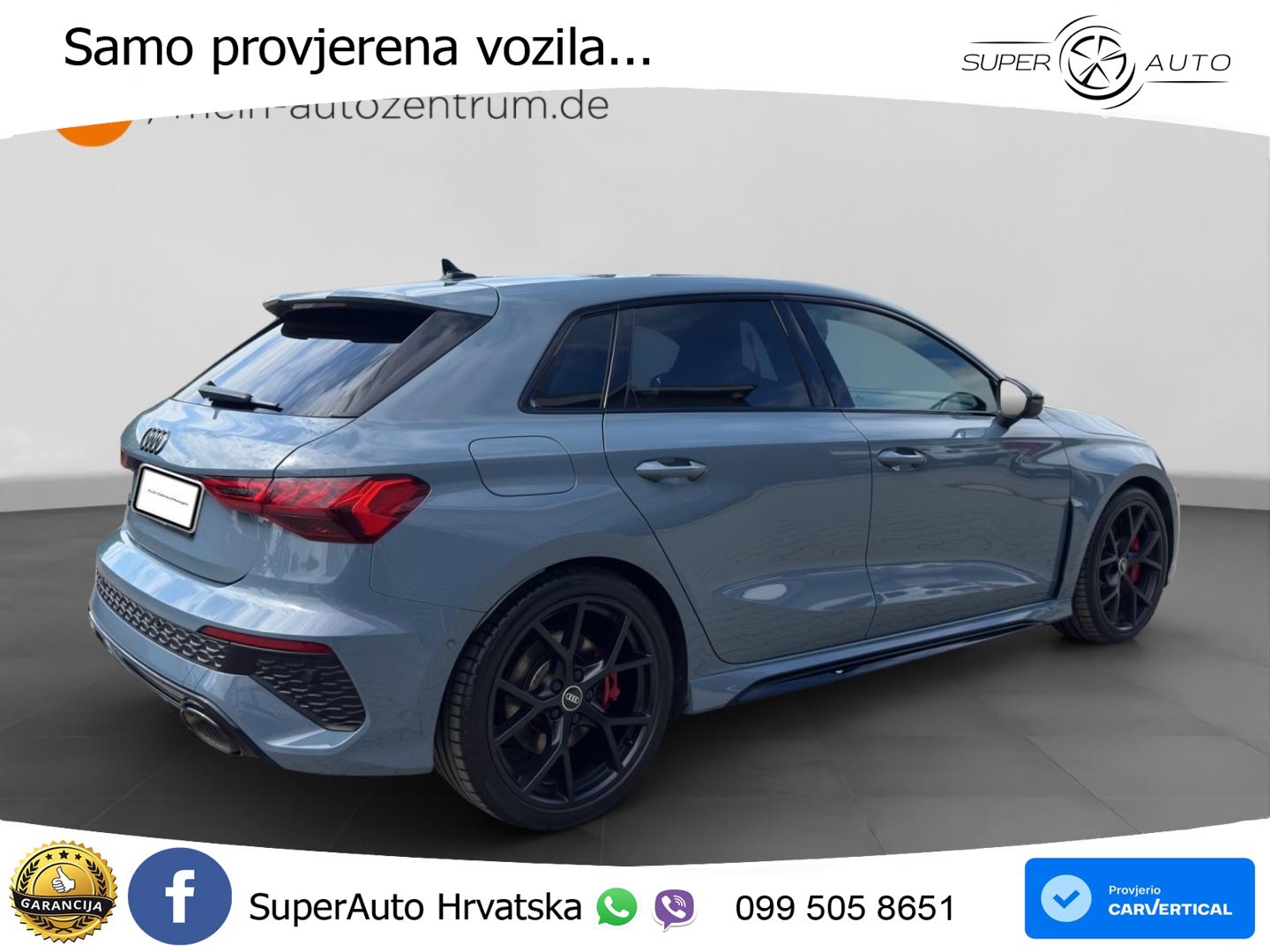 Audi RS3 Sportback 2.5 TFSI (400 KS) quattro S tronic LED+GR SJED+ACC