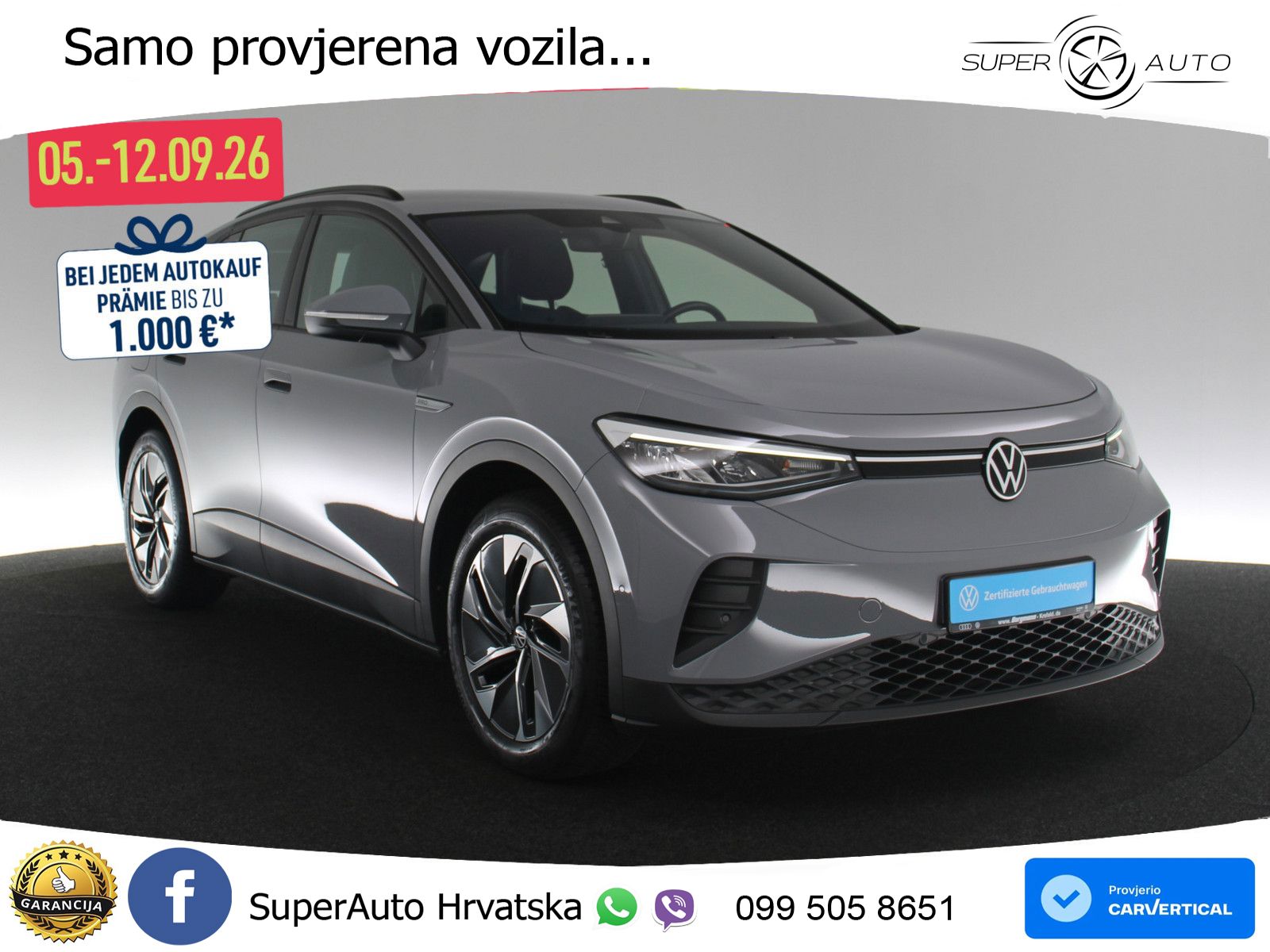 Volkswagen ID.4 Pro Performance 82 kWh (204 KS)