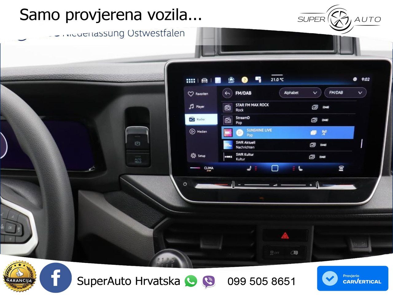 VW Crafter 140 KS