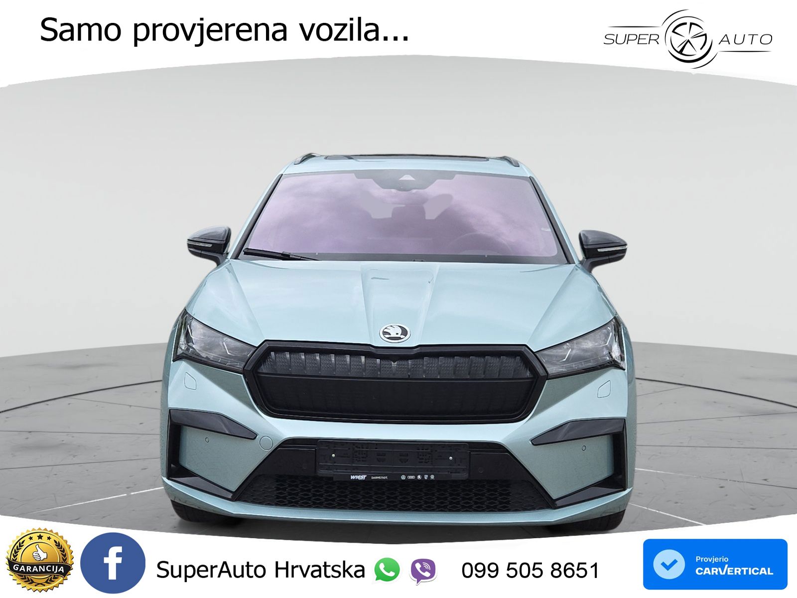 Škoda Enyaq iV 80 82 kWh (204 KS) SportLine LED+GR SJED+ACC
