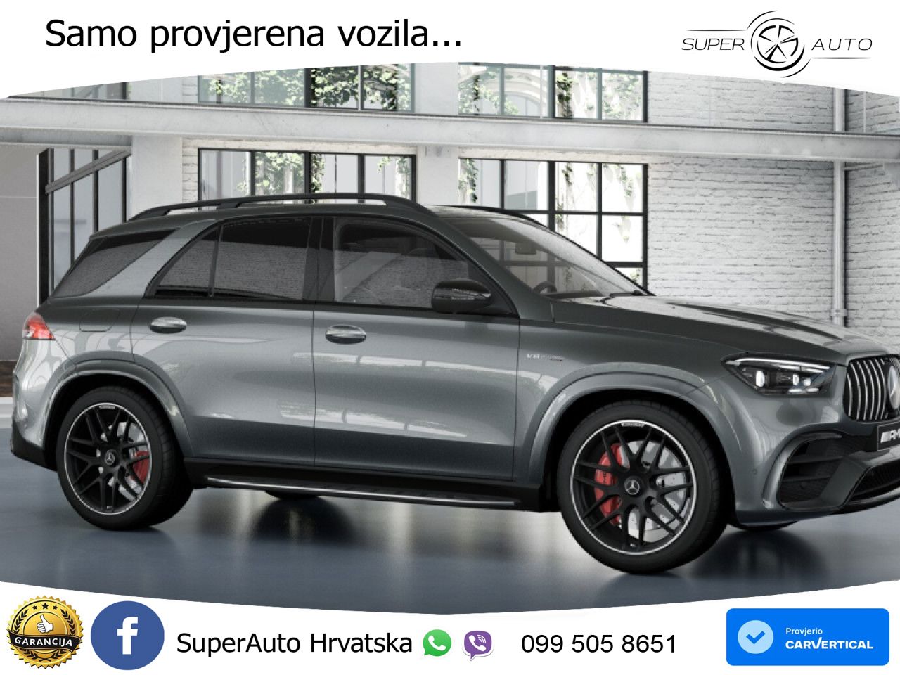Mercedes AMG GLE 63 S V8 (612 KS) EQ Boost 4MATIC+ AMG SPEEDSHIFT TCT 9G LED+GR SJED+ACC
