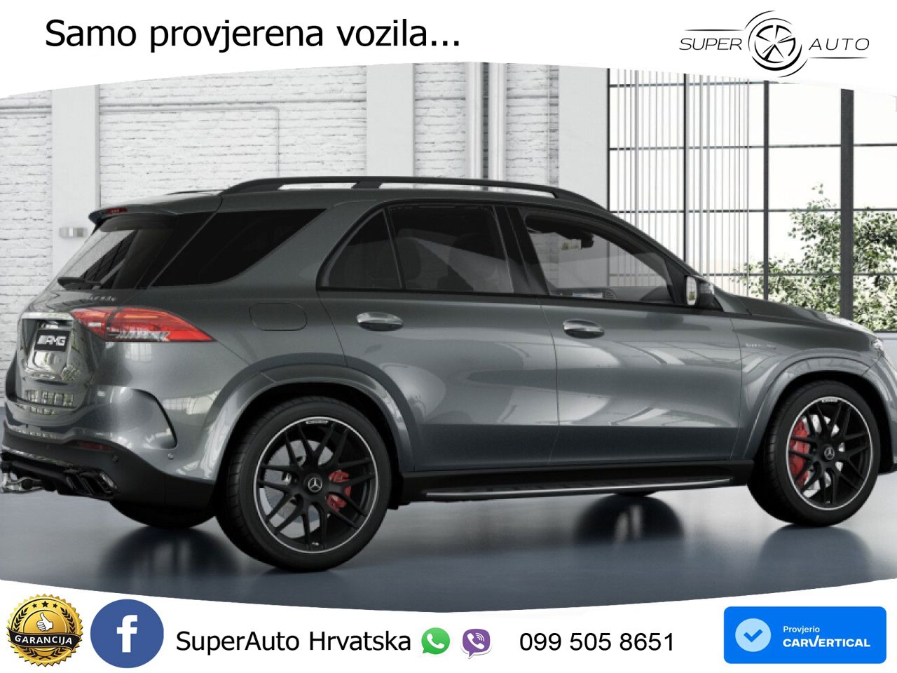 Mercedes AMG GLE 63 S V8 (612 KS) EQ Boost 4MATIC+ AMG SPEEDSHIFT TCT 9G LED+GR SJED+ACC