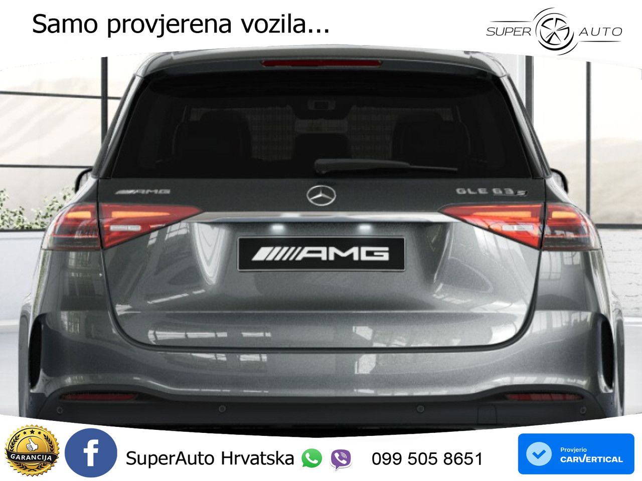 Mercedes AMG GLE 63 S V8 (612 KS) EQ Boost 4MATIC+ AMG SPEEDSHIFT TCT 9G LED+GR SJED+ACC