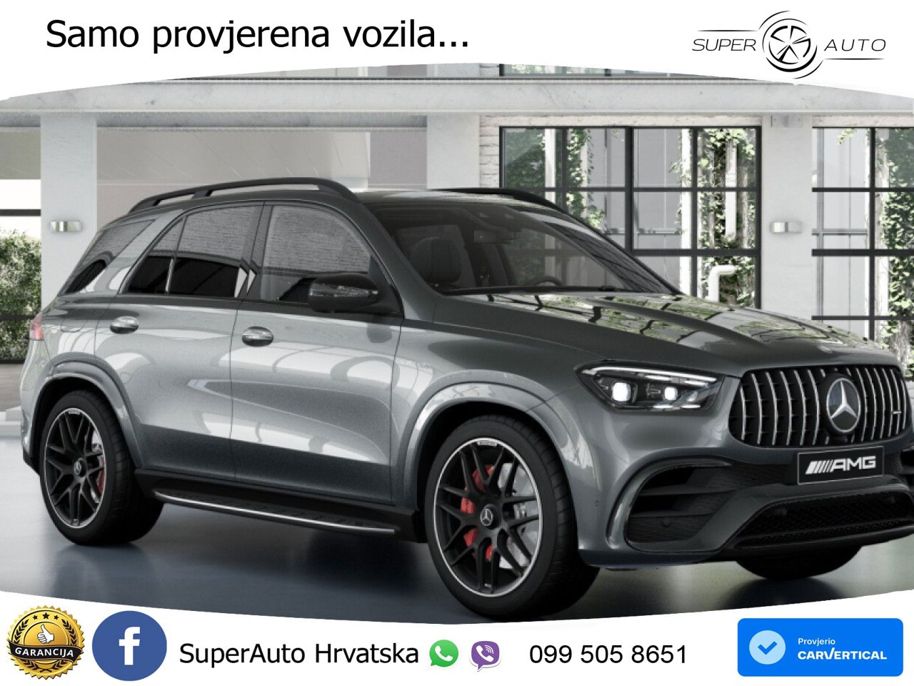 Mercedes AMG GLE 63 S V8 (612 KS) EQ Boost 4MATIC+ AMG SPEEDSHIFT TCT 9G LED+GR SJED+ACC