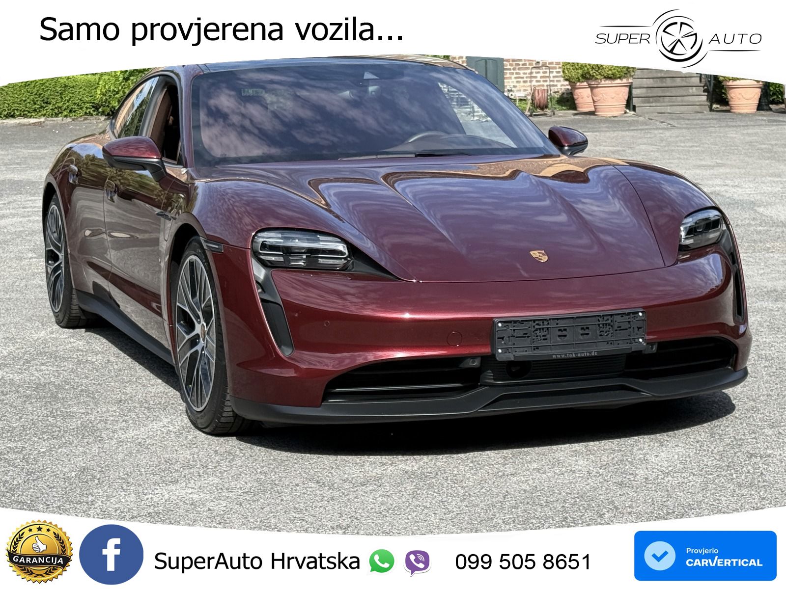 Porsche Taycan Performance Plus 93.4 kWh (476 KS)
