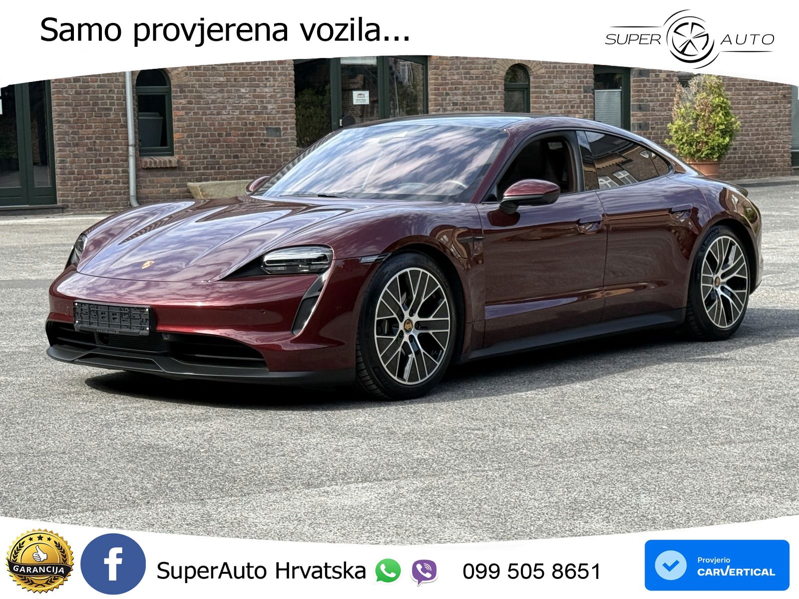 Porsche Taycan Performance Plus 93.4 kWh (476 KS)