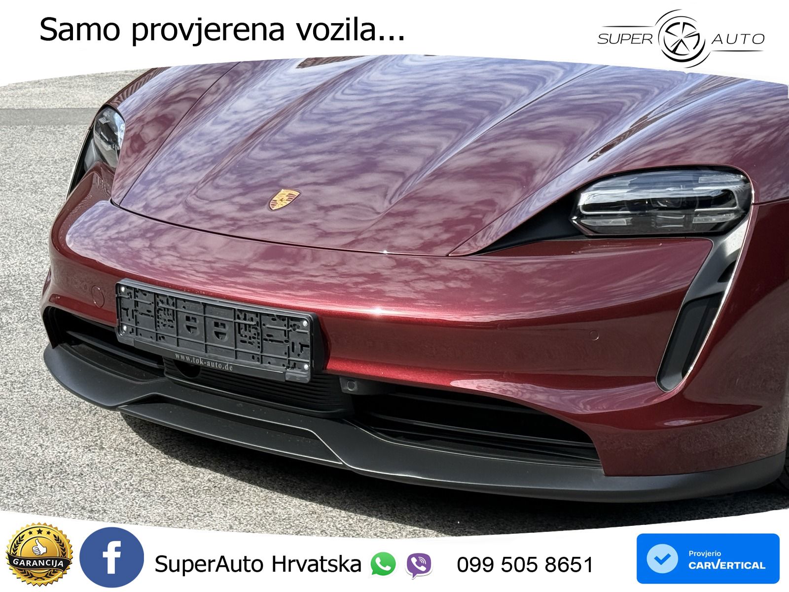Porsche Taycan Performance Plus 93.4 kWh (476 KS)