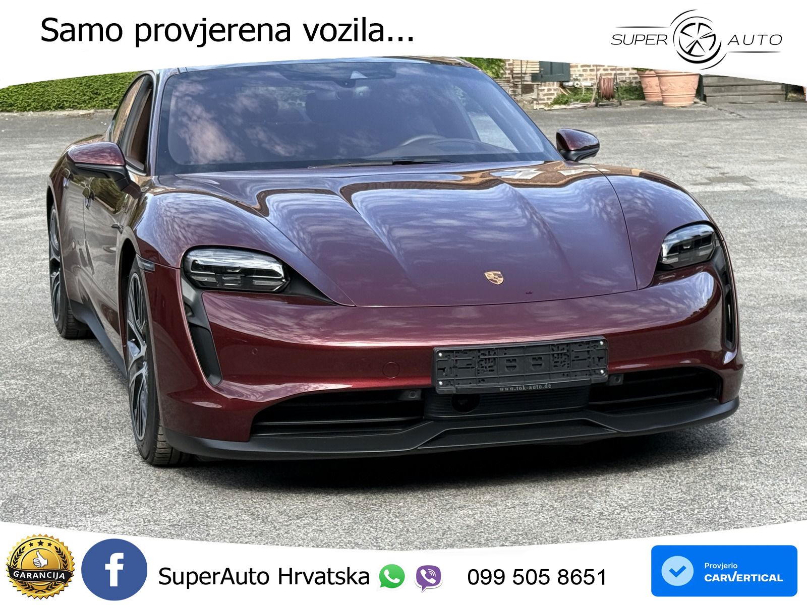 Porsche Taycan Performance Plus 93.4 kWh (476 KS)