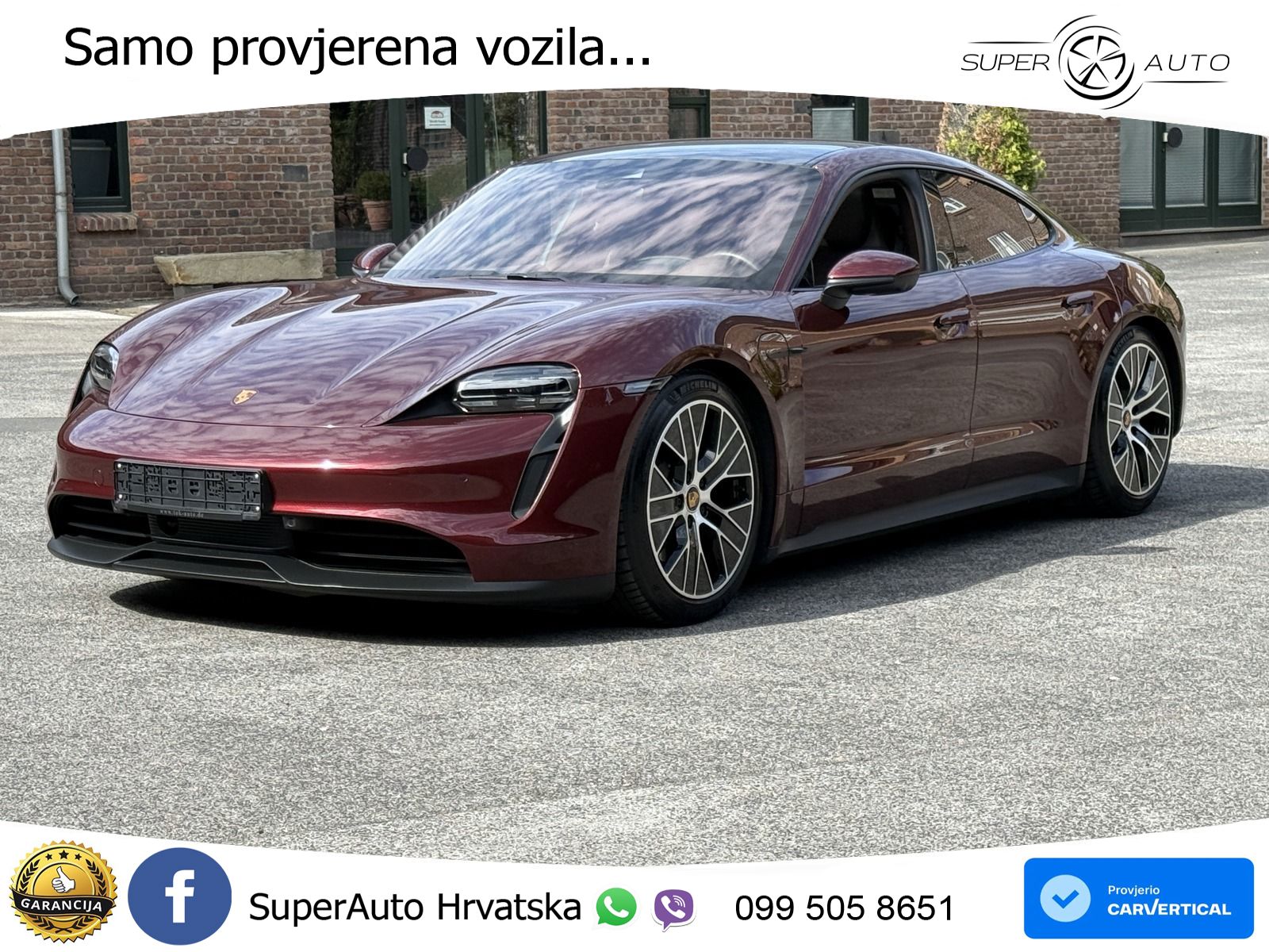 Porsche Taycan Performance Plus 93.4 kWh (476 KS)