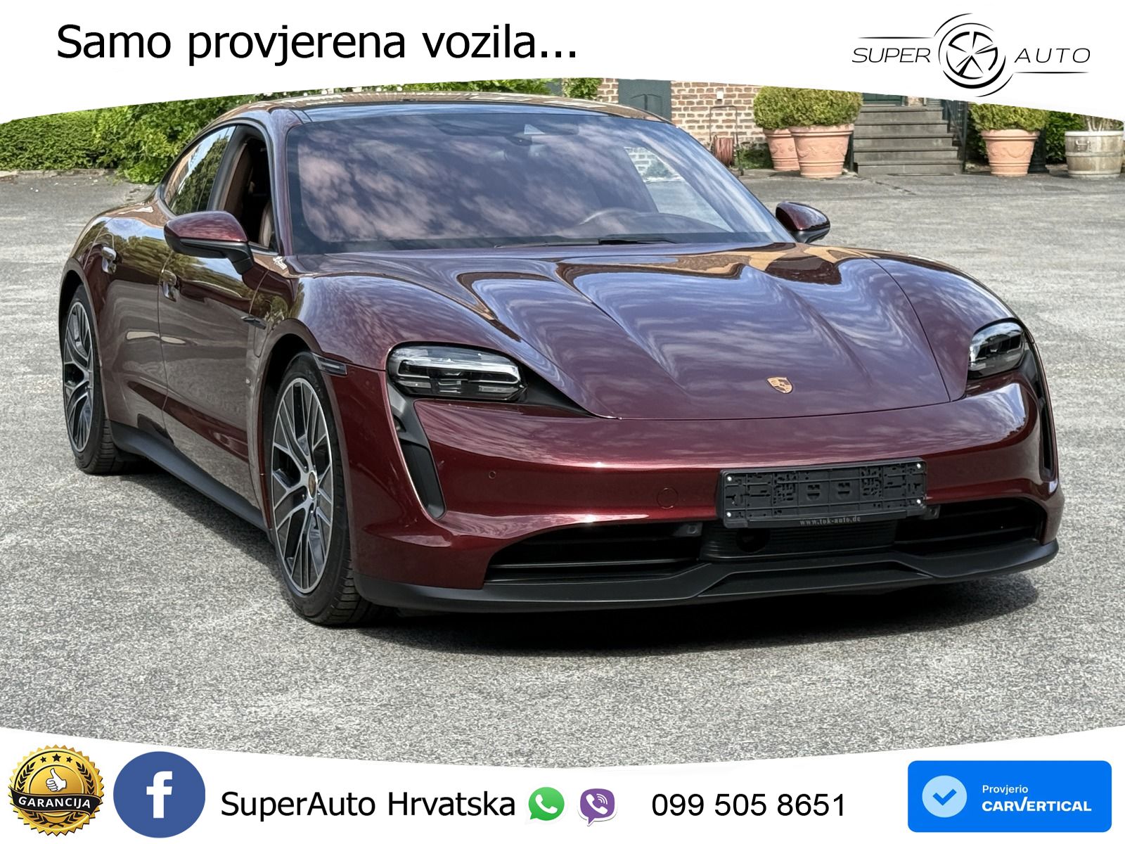 Porsche Taycan Performance Plus 93.4 kWh (476 KS)