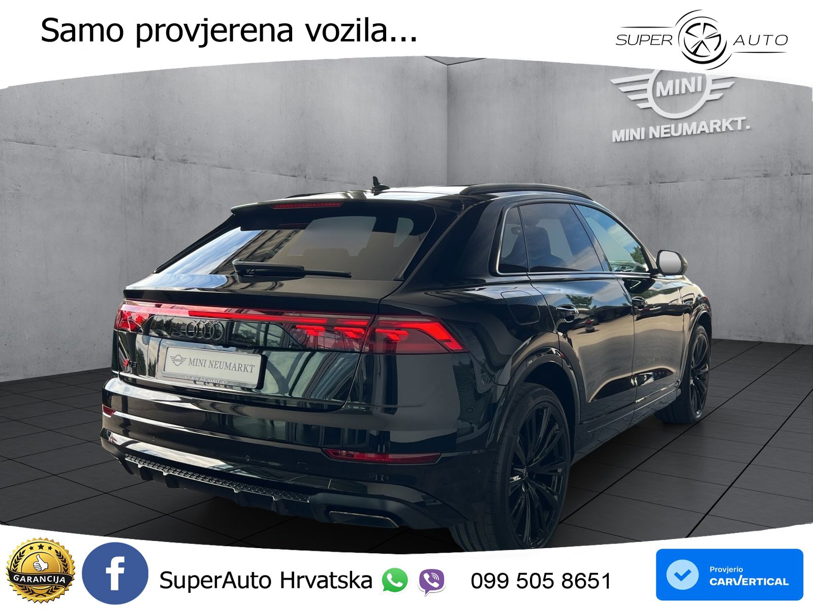 Audi Q8 50 TDI V6 (286 KS) quattro Tiptronic