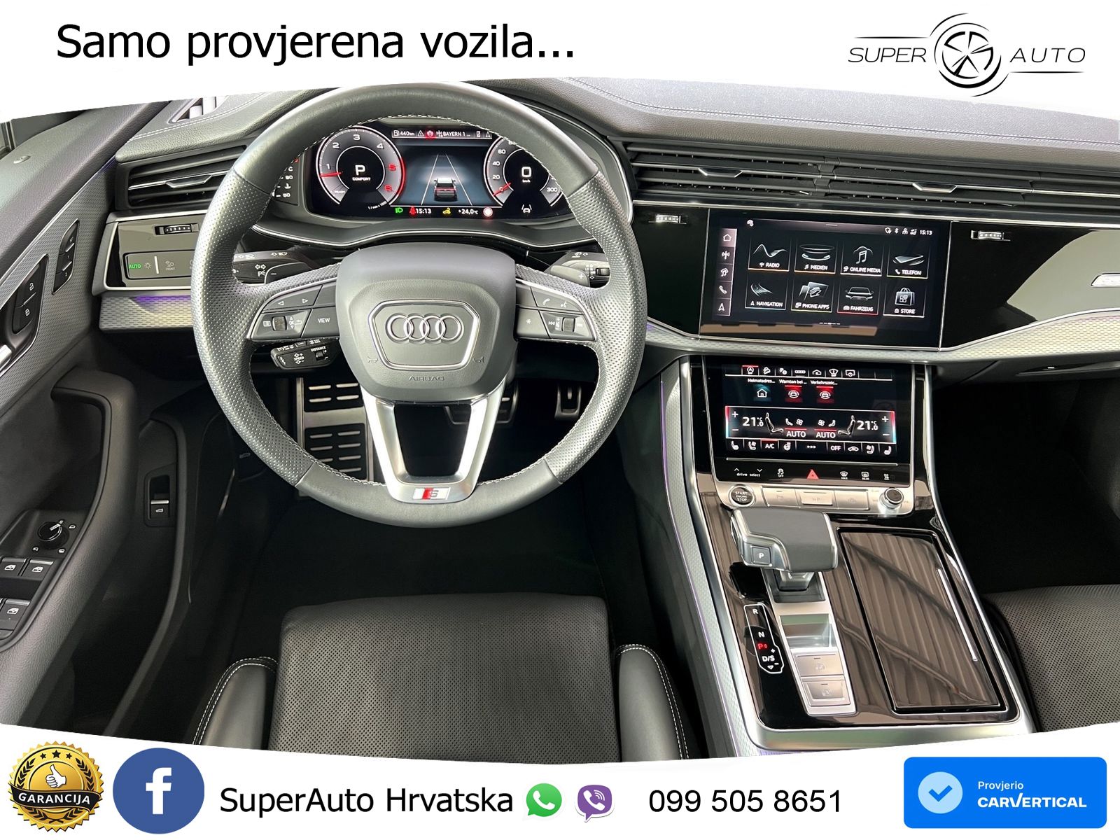 Audi Q8 50 TDI V6 (286 KS) quattro Tiptronic