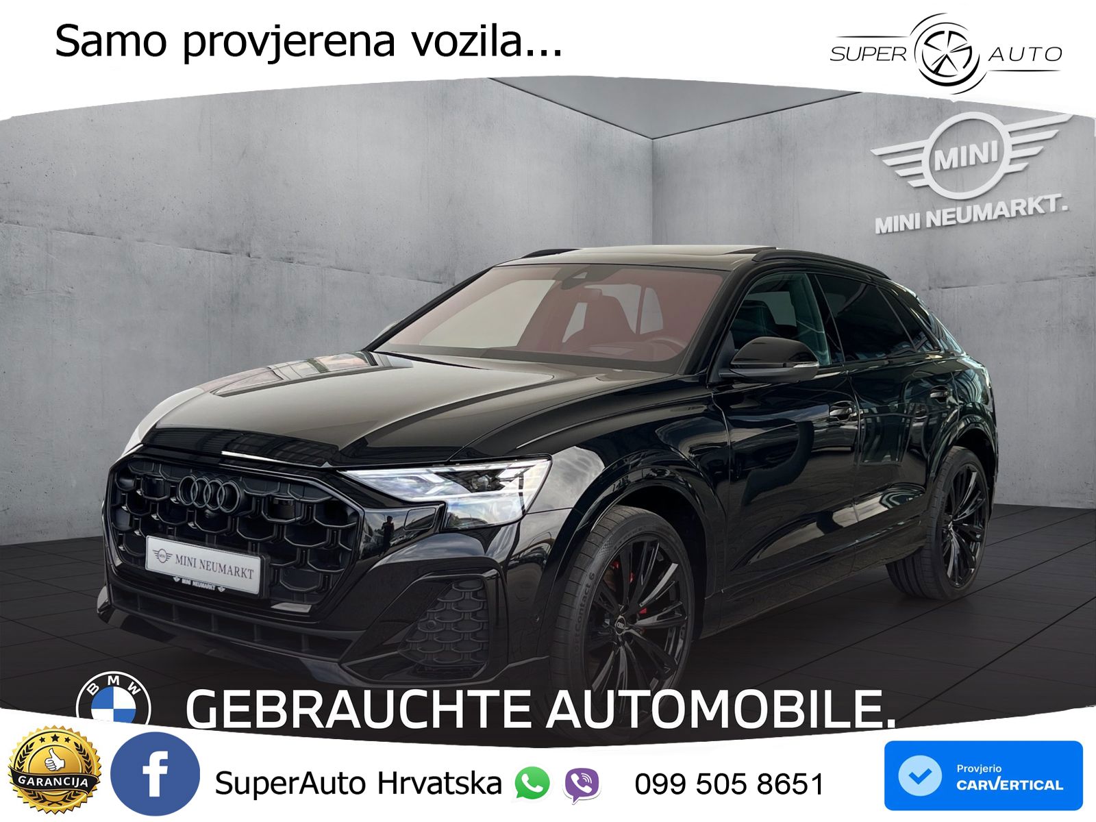 Audi Q8 50 TDI V6 (286 KS) quattro Tiptronic
