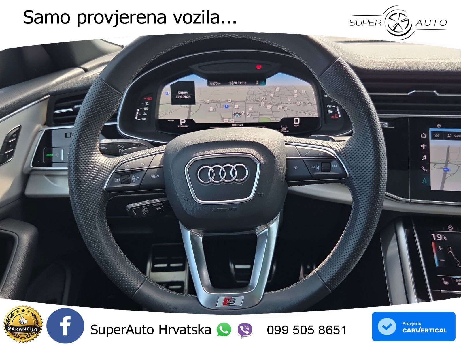 Audi Q8 50 TDI V6 (286 KS) quattro Tiptronic