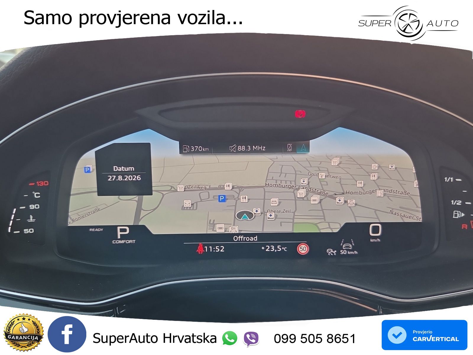 Audi Q8 50 TDI V6 (286 KS) quattro Tiptronic