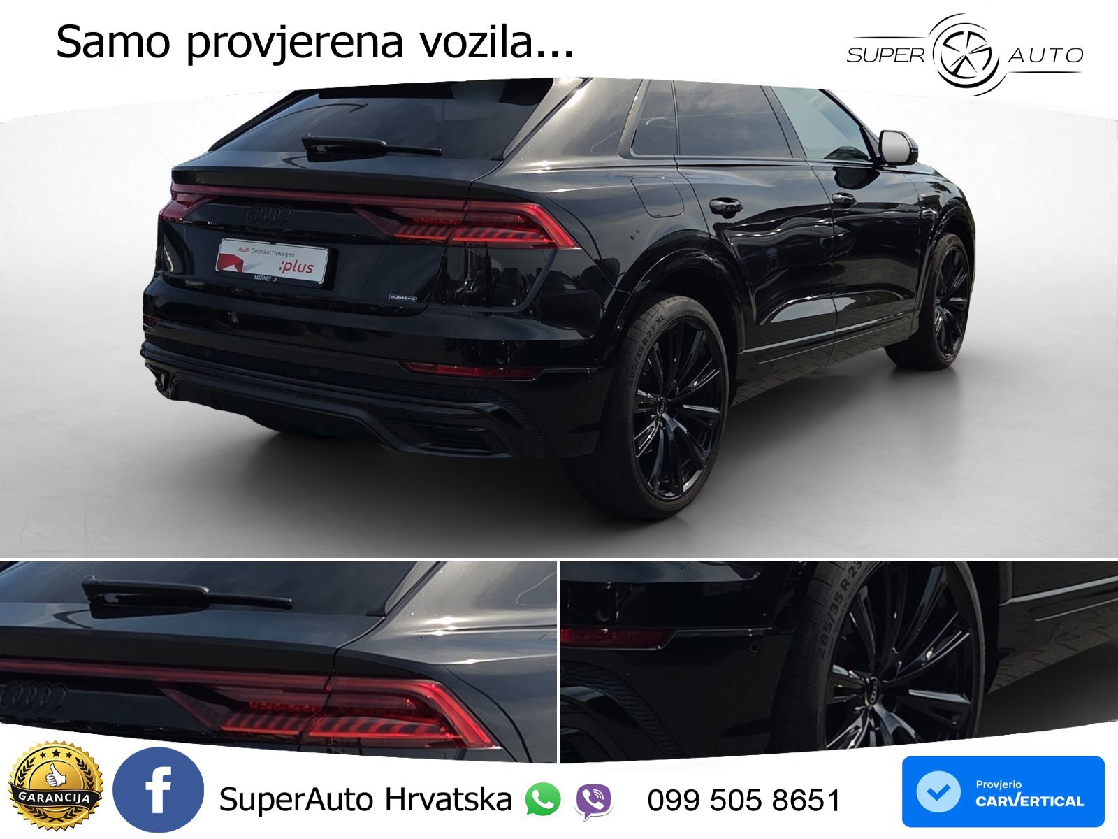 Audi Q8 50 TDI V6 (286 KS) quattro Tiptronic