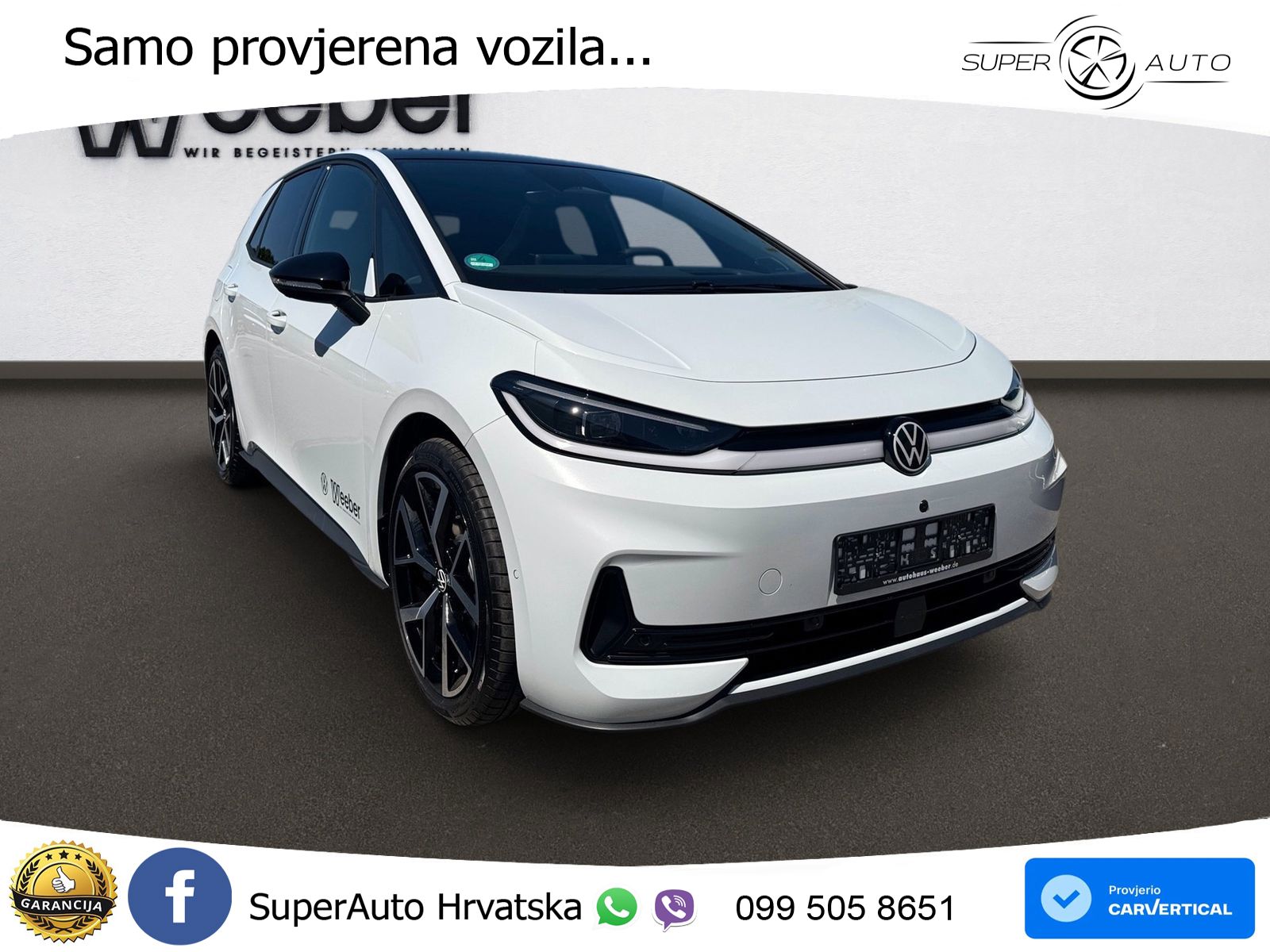 Volkswagen ID.3 79 kWh (231 KS) LED+GR SJED+ACC