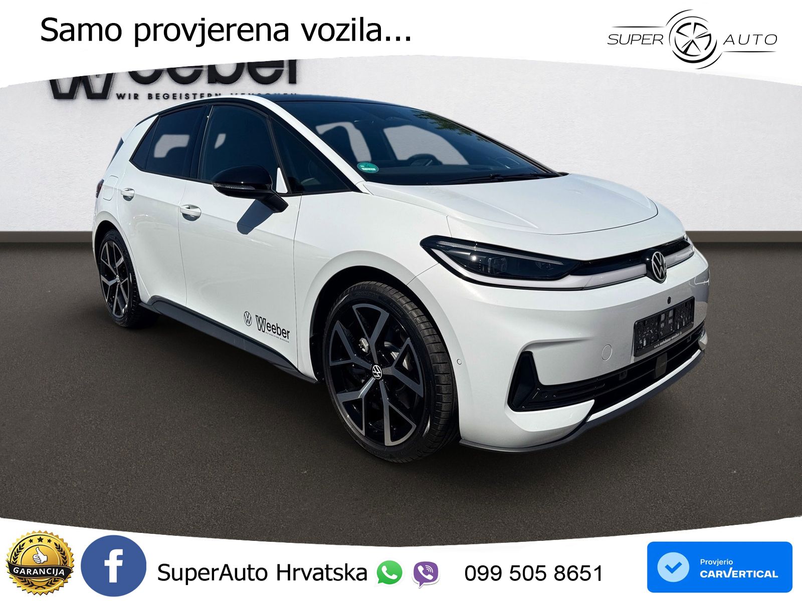 Volkswagen ID.3 79 kWh (231 KS) LED+GR SJED+ACC