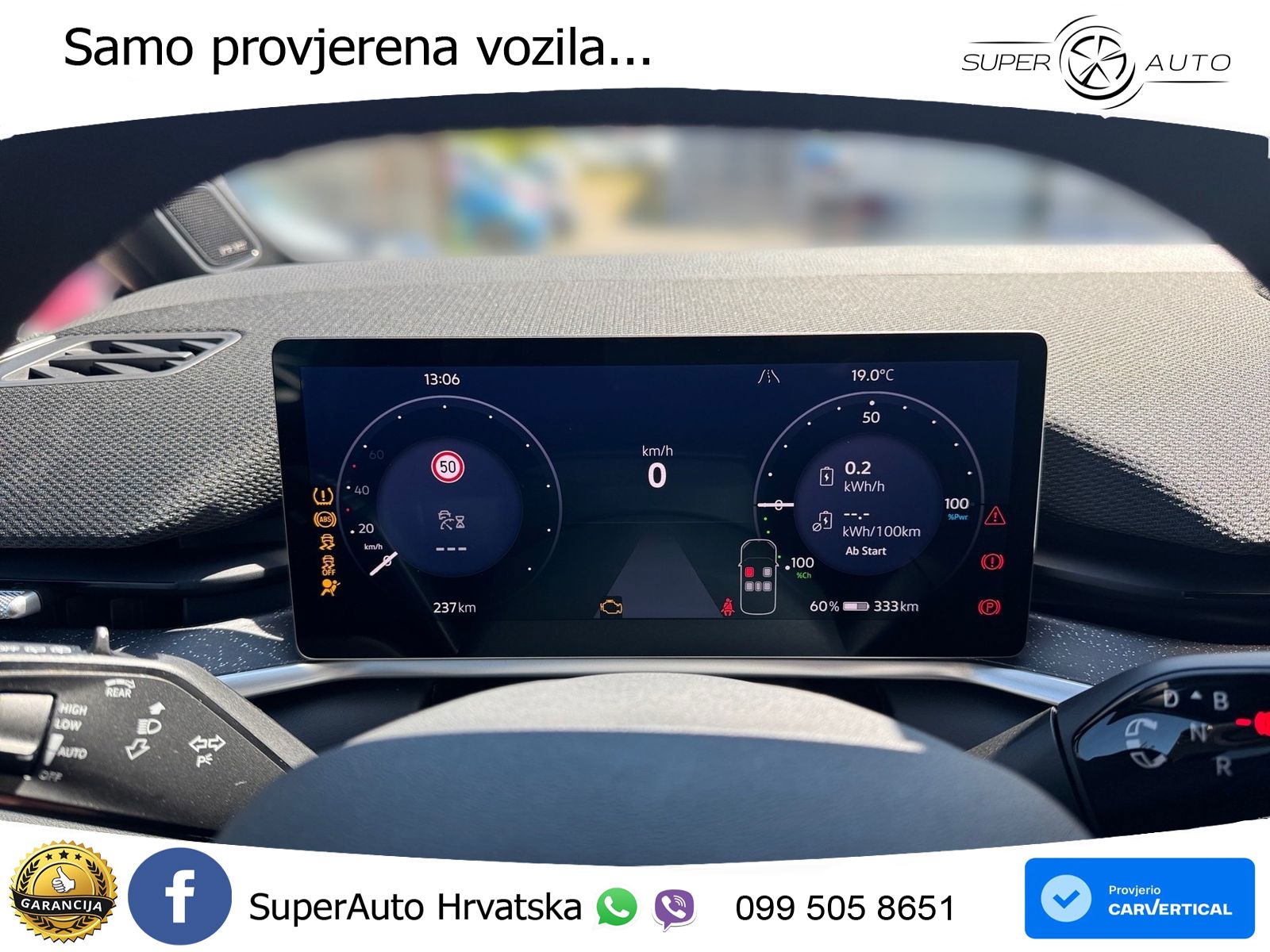 Volkswagen ID.3 79 kWh (231 KS) LED+GR SJED+ACC