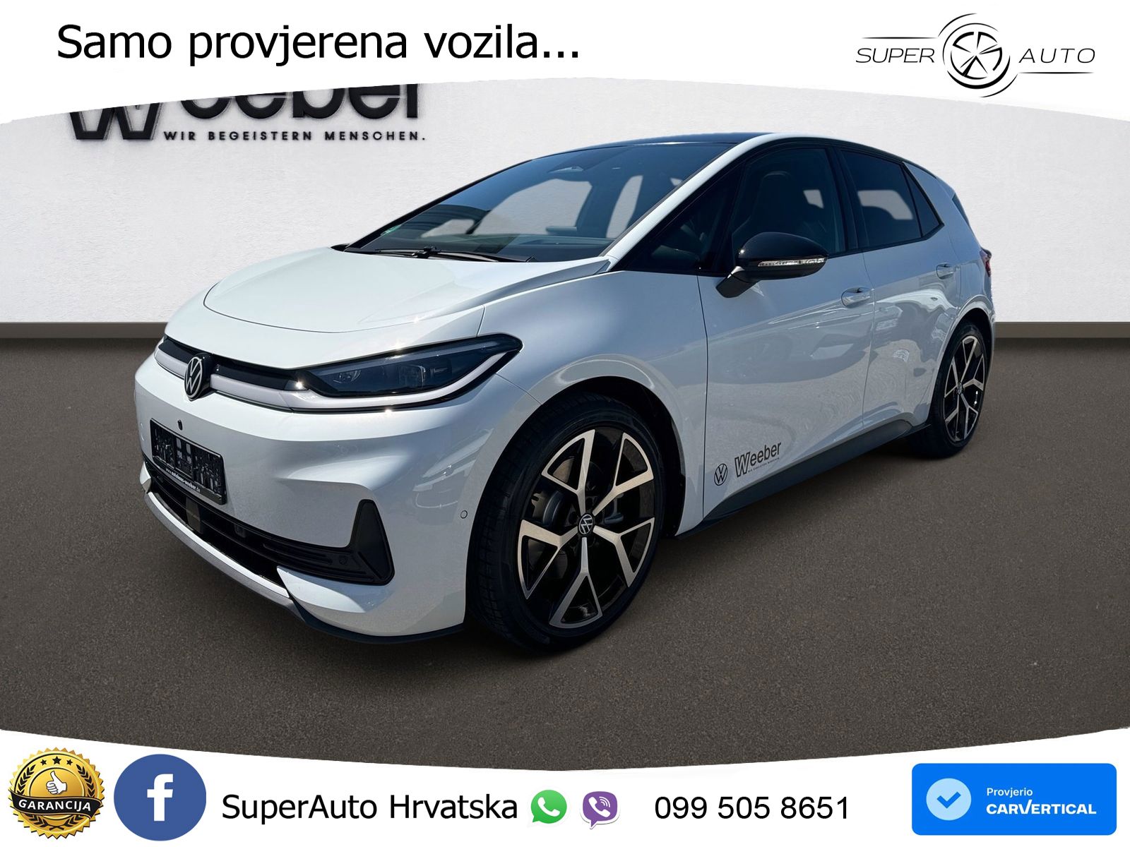 Volkswagen ID.3 79 kWh (231 KS) LED+GR SJED+ACC