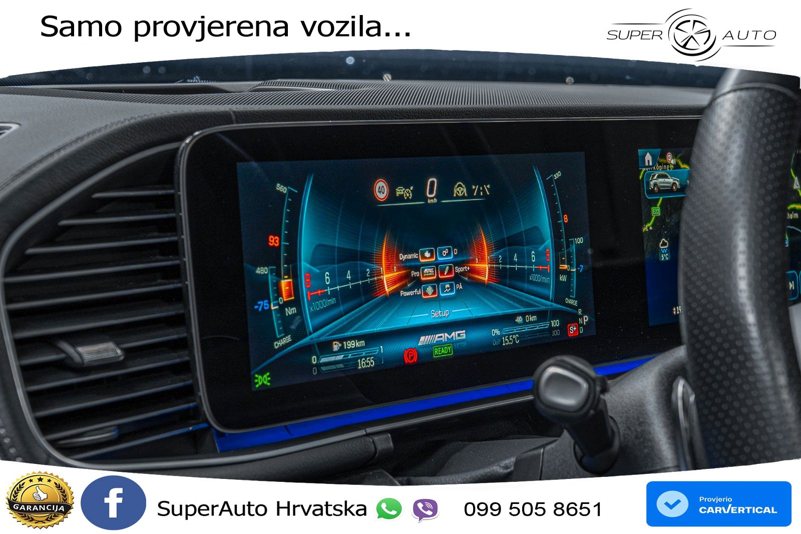 Mercedes AMG GLE 53 (544 KS) 4MATIC+ 9G-TRONIC LED+GR SJED+ACC