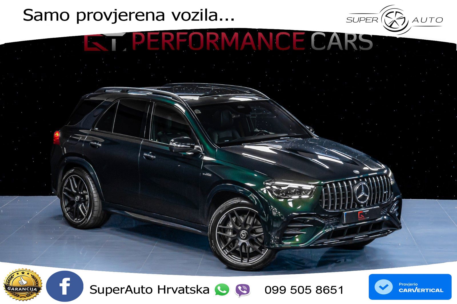 Mercedes AMG GLE 53 (544 KS) 4MATIC+ 9G-TRONIC LED+GR SJED+ACC