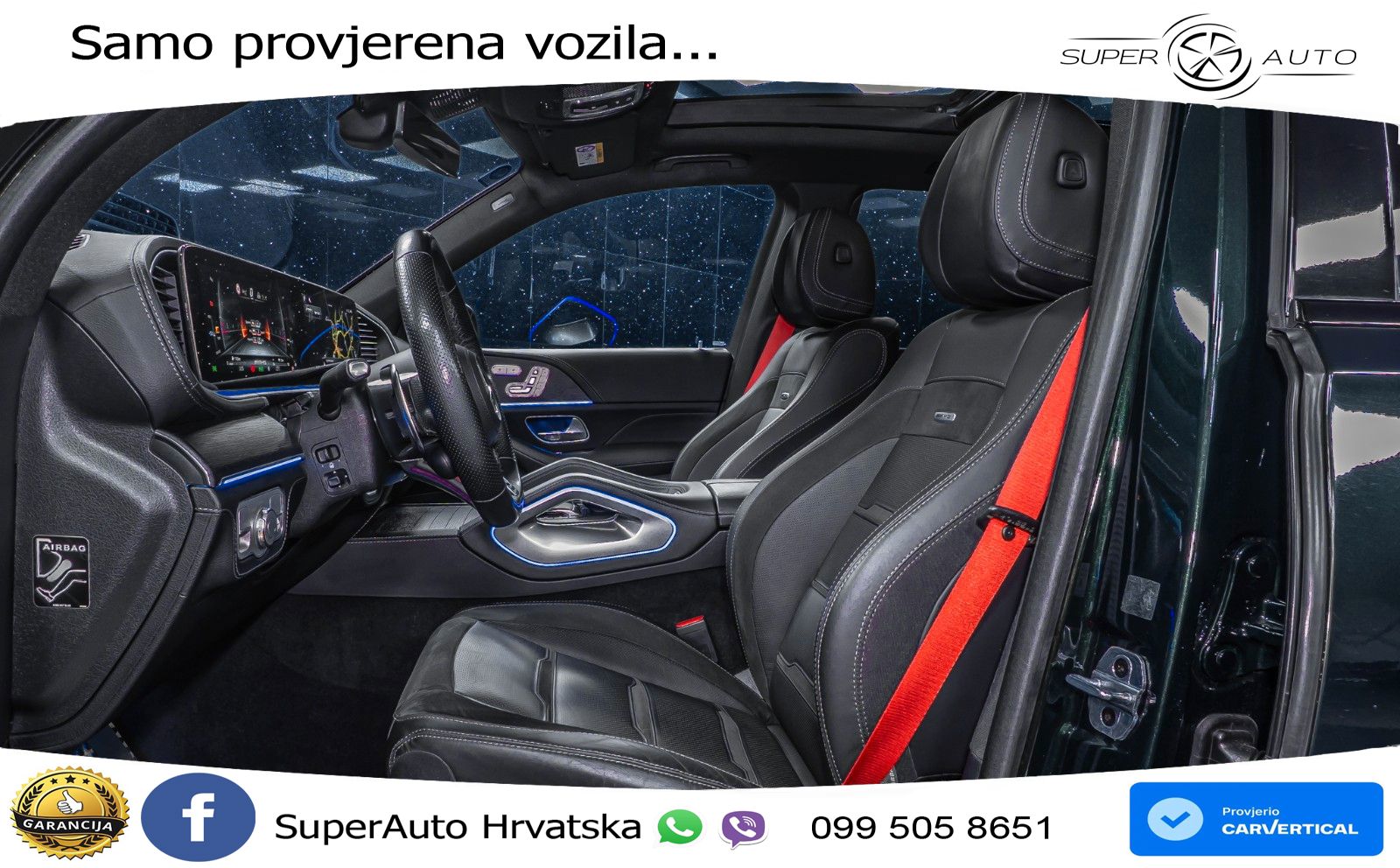 Mercedes AMG GLE 53 (544 KS) 4MATIC+ 9G-TRONIC LED+GR SJED+ACC