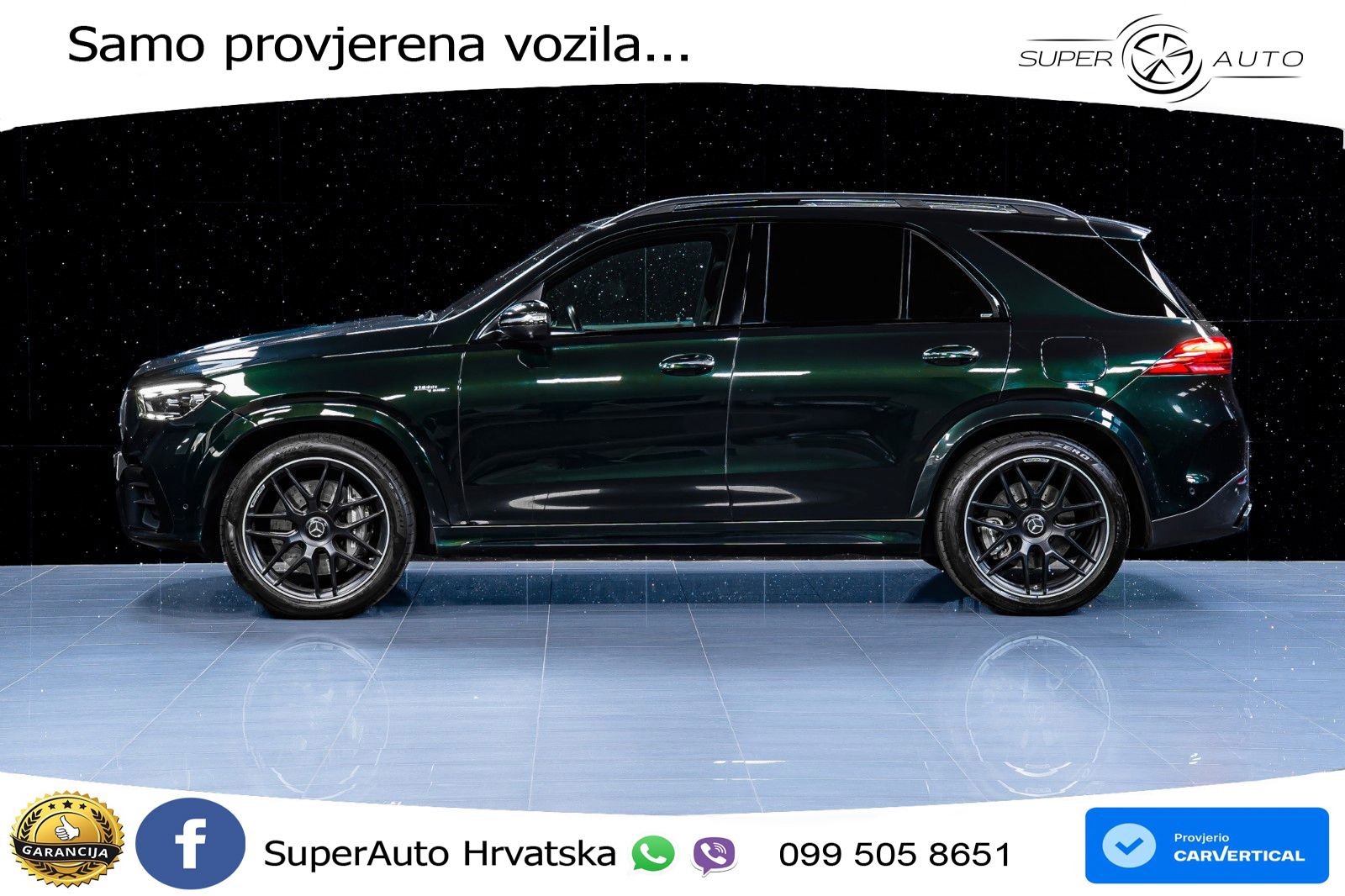 Mercedes AMG GLE 53 (544 KS) 4MATIC+ 9G-TRONIC LED+GR SJED+ACC