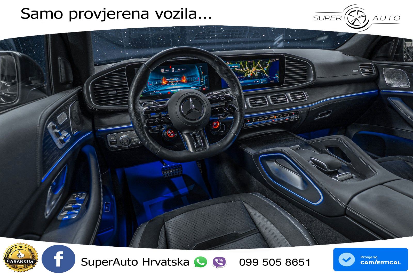 Mercedes AMG GLE 53 (544 KS) 4MATIC+ 9G-TRONIC LED+GR SJED+ACC