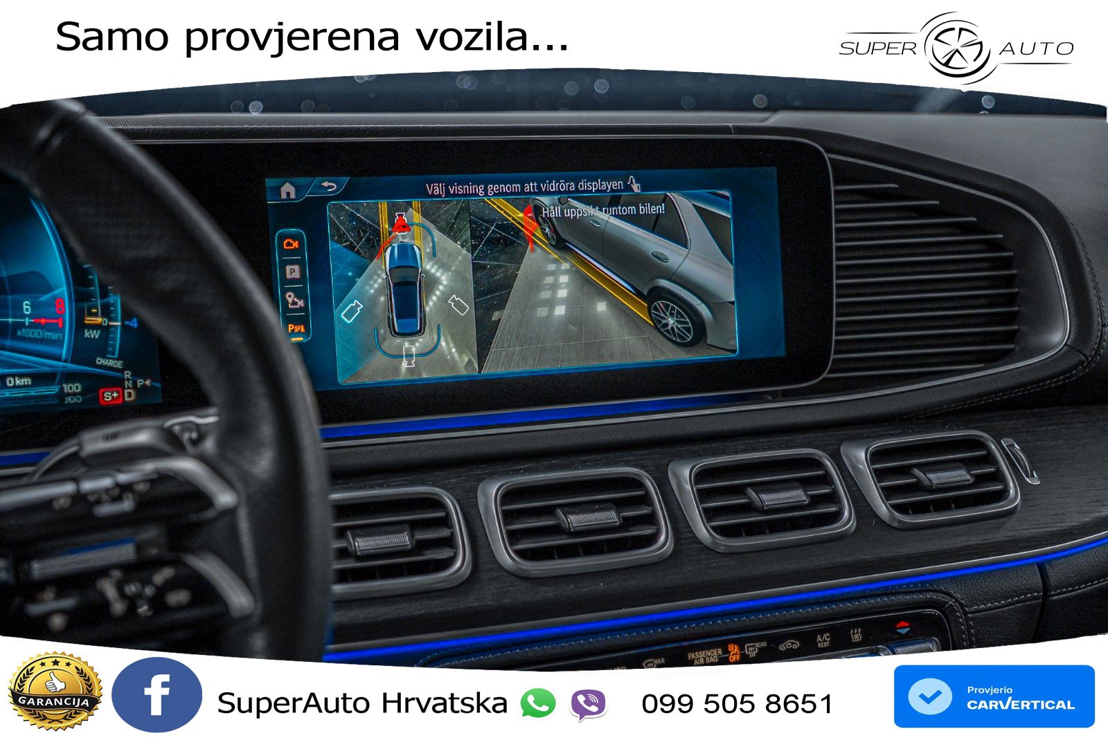 Mercedes AMG GLE 53 (544 KS) 4MATIC+ 9G-TRONIC LED+GR SJED+ACC