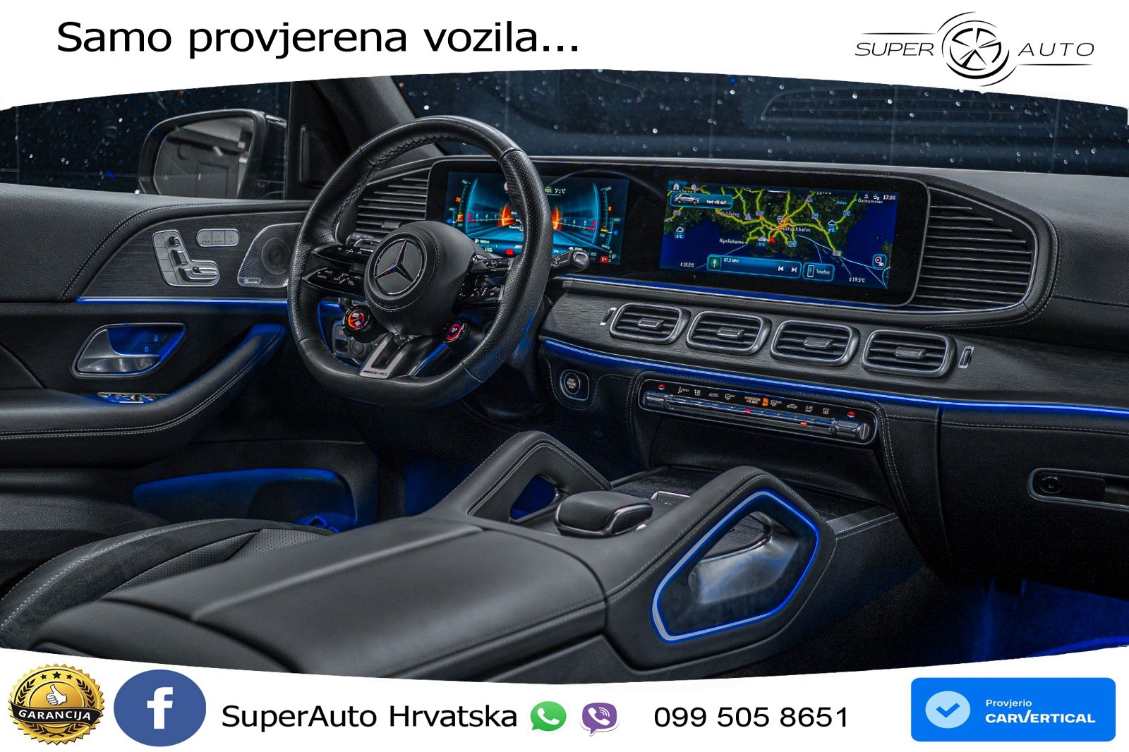 Mercedes AMG GLE 53 (544 KS) 4MATIC+ 9G-TRONIC LED+GR SJED+ACC