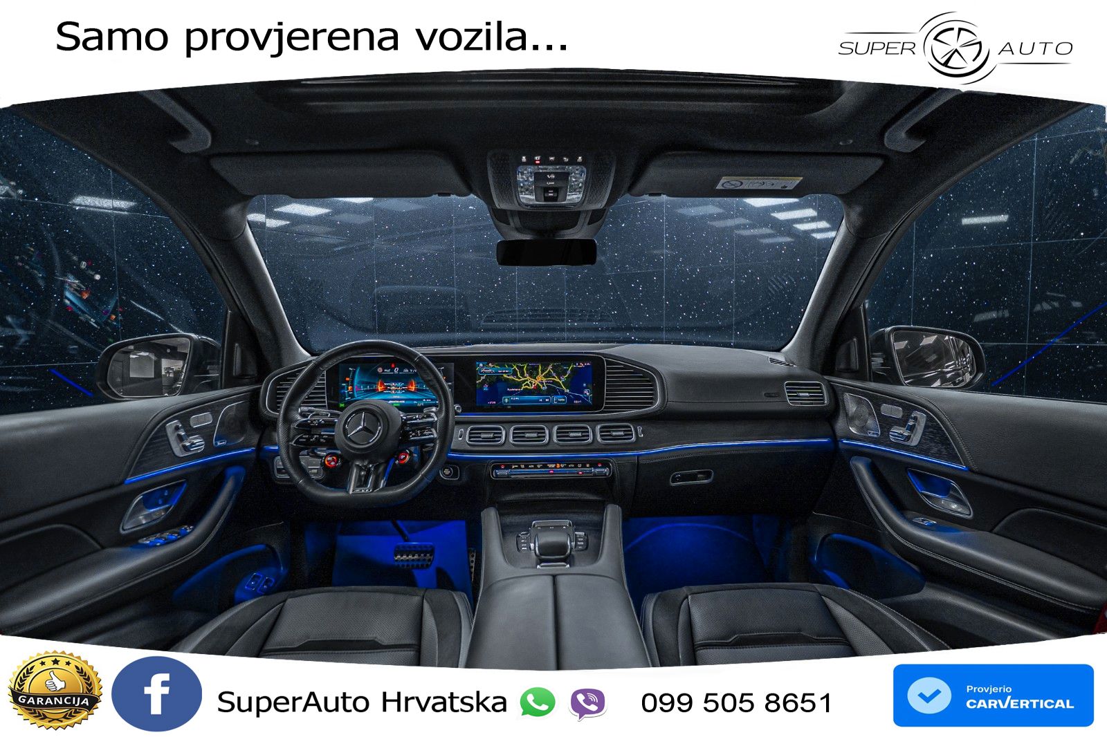 Mercedes AMG GLE 53 (544 KS) 4MATIC+ 9G-TRONIC LED+GR SJED+ACC