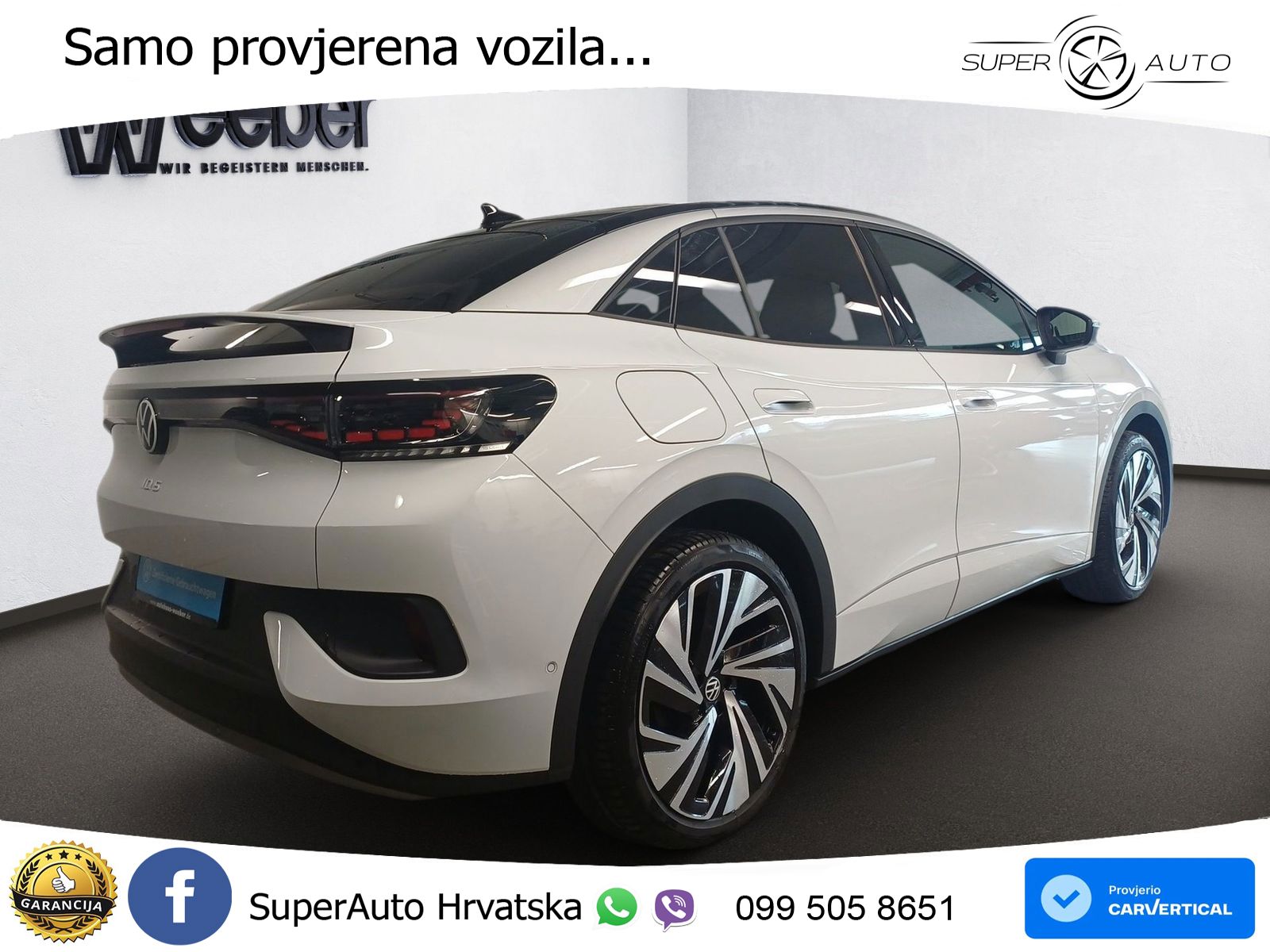 Volkswagen ID.5 Pro 82 kWh (286 KS) LED+GR SJED+ACC