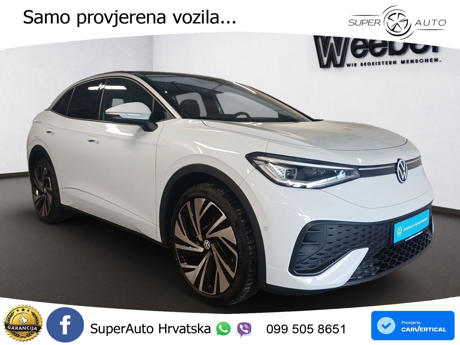 Volkswagen ID.5 Pro 82 kWh (286 KS) LED+GR SJED+ACC