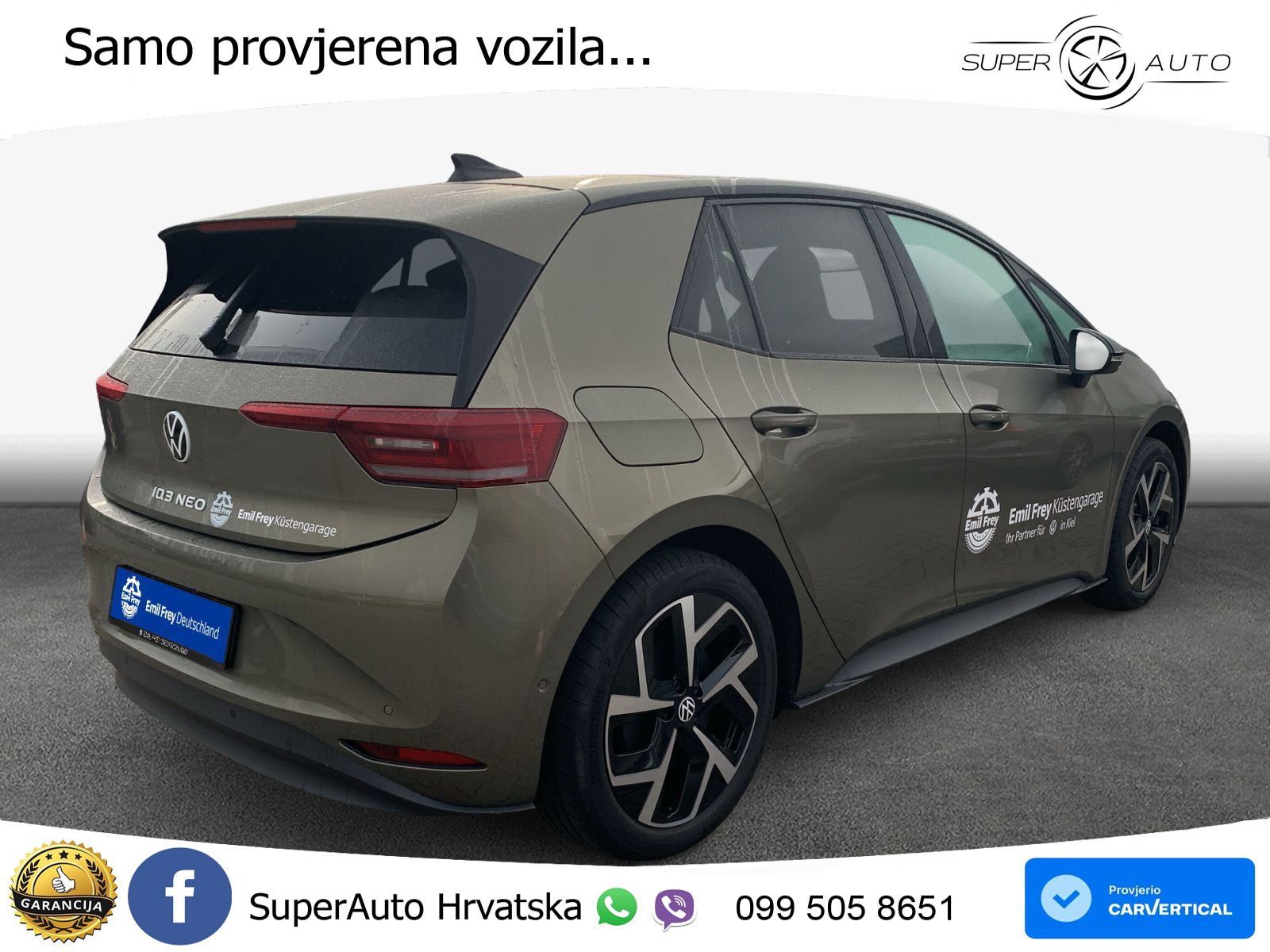 Volkswagen ID.3 58 kWh (190 KS) LED+GR SJED+ACC