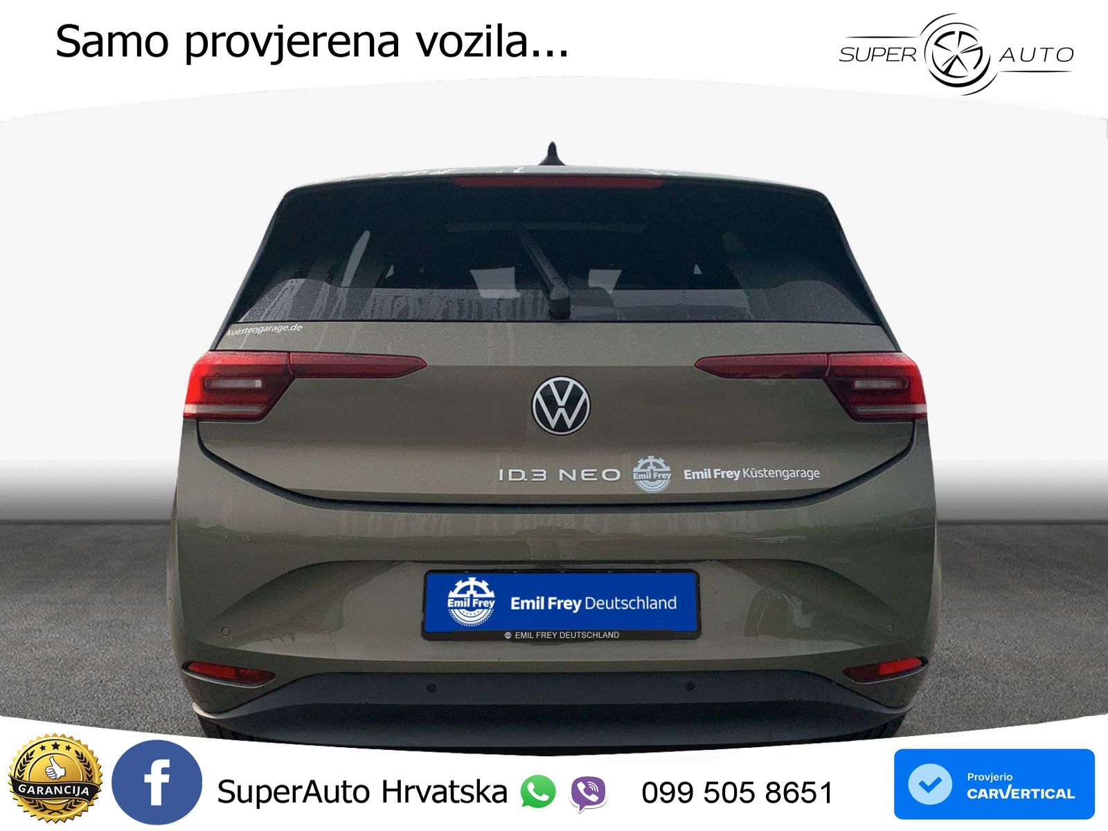 Volkswagen ID.3 58 kWh (190 KS) LED+GR SJED+ACC
