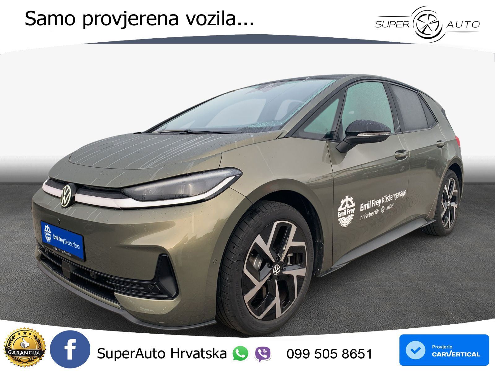 Volkswagen ID.3 58 kWh (190 KS) LED+GR SJED+ACC
