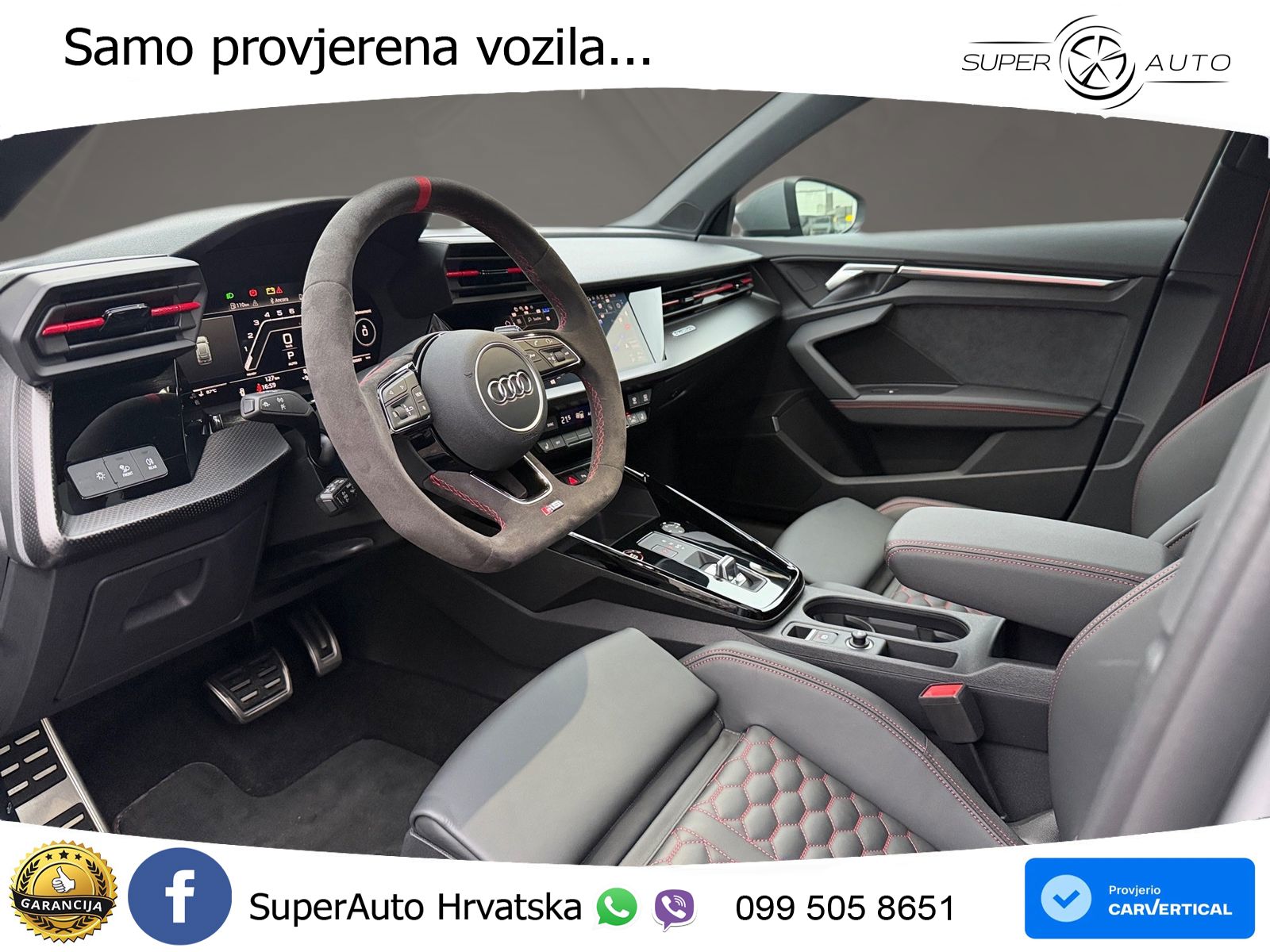 Audi RS3 Sportback 2.5 TFSI (400 KS) quattro S tronic LED+GR SJED+ACC