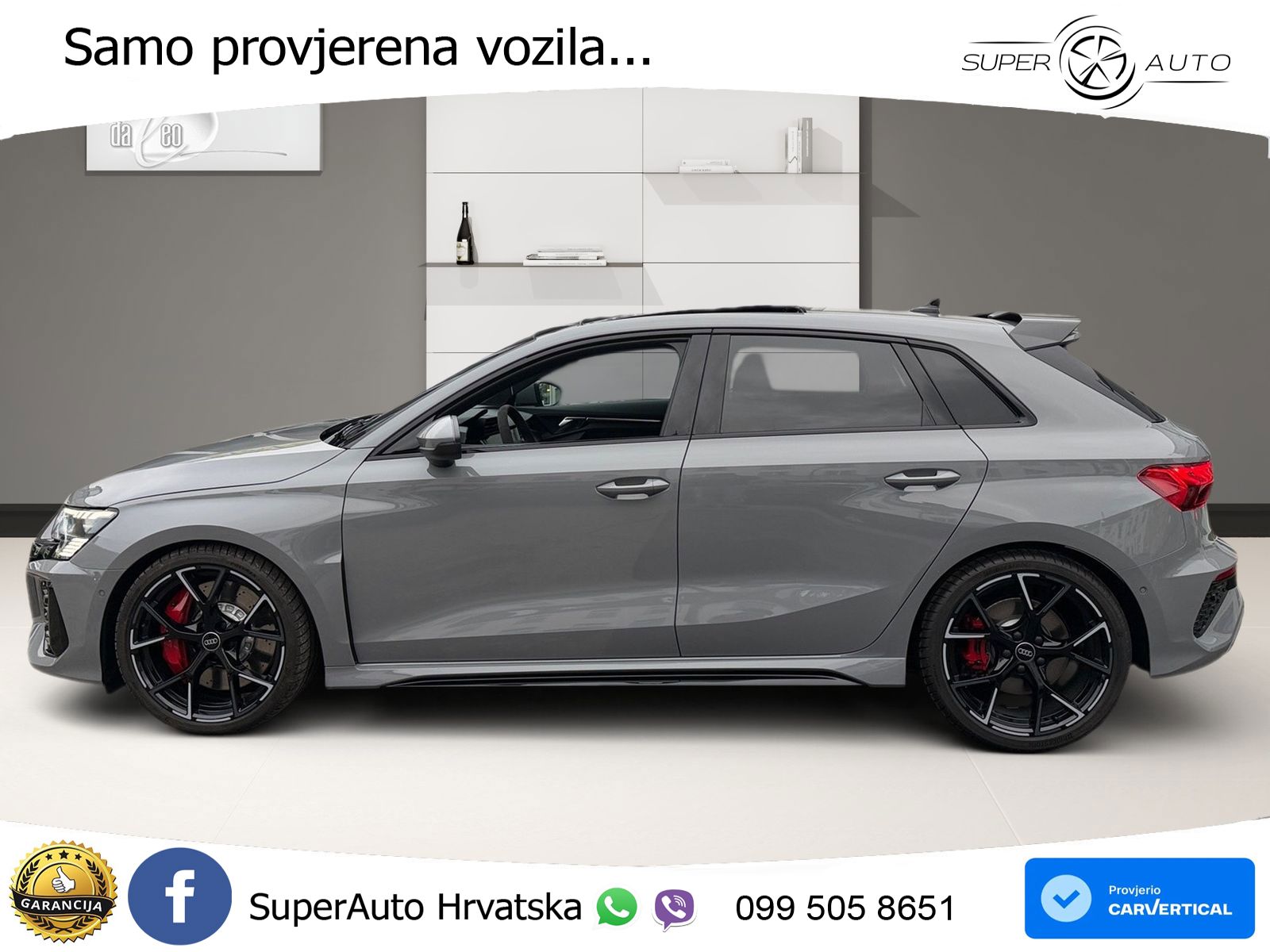 Audi RS3 Sportback 2.5 TFSI (400 KS) quattro S tronic LED+GR SJED+ACC