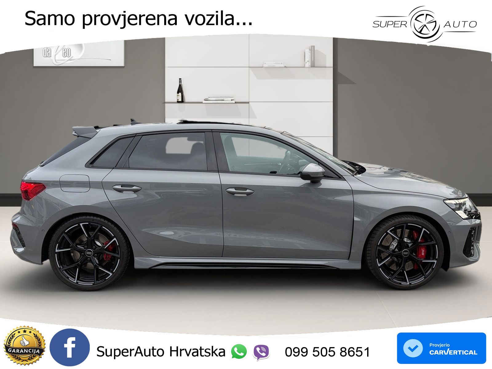 Audi RS3 Sportback 2.5 TFSI (400 KS) quattro S tronic LED+GR SJED+ACC