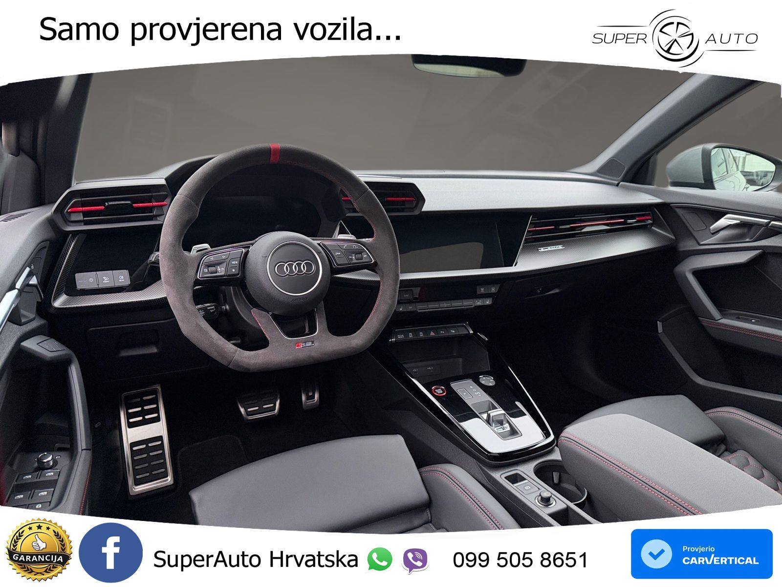 Audi RS3 Sportback 2.5 TFSI (400 KS) quattro S tronic LED+GR SJED+ACC